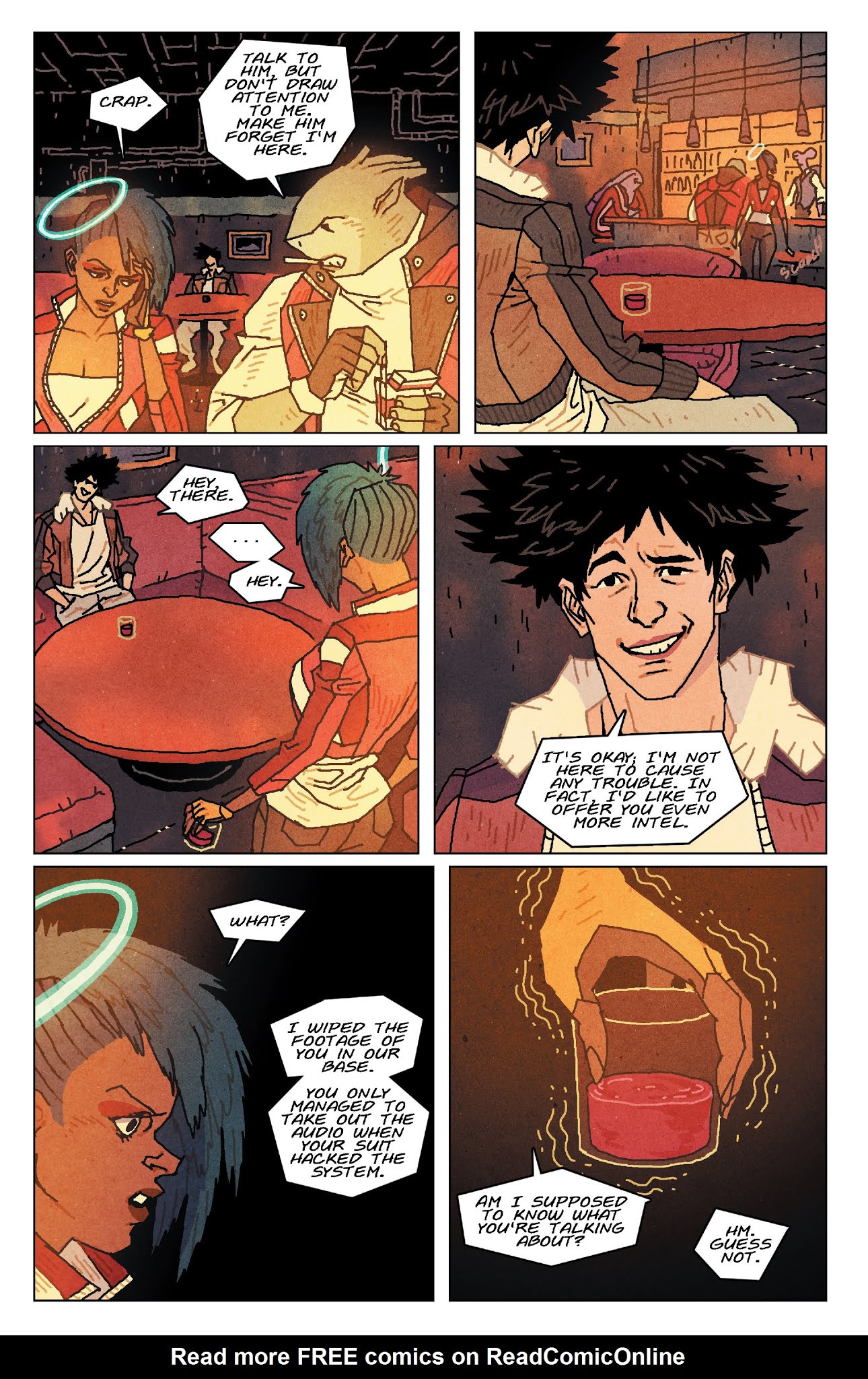 Read online Halogen comic -  Issue #1 - 8