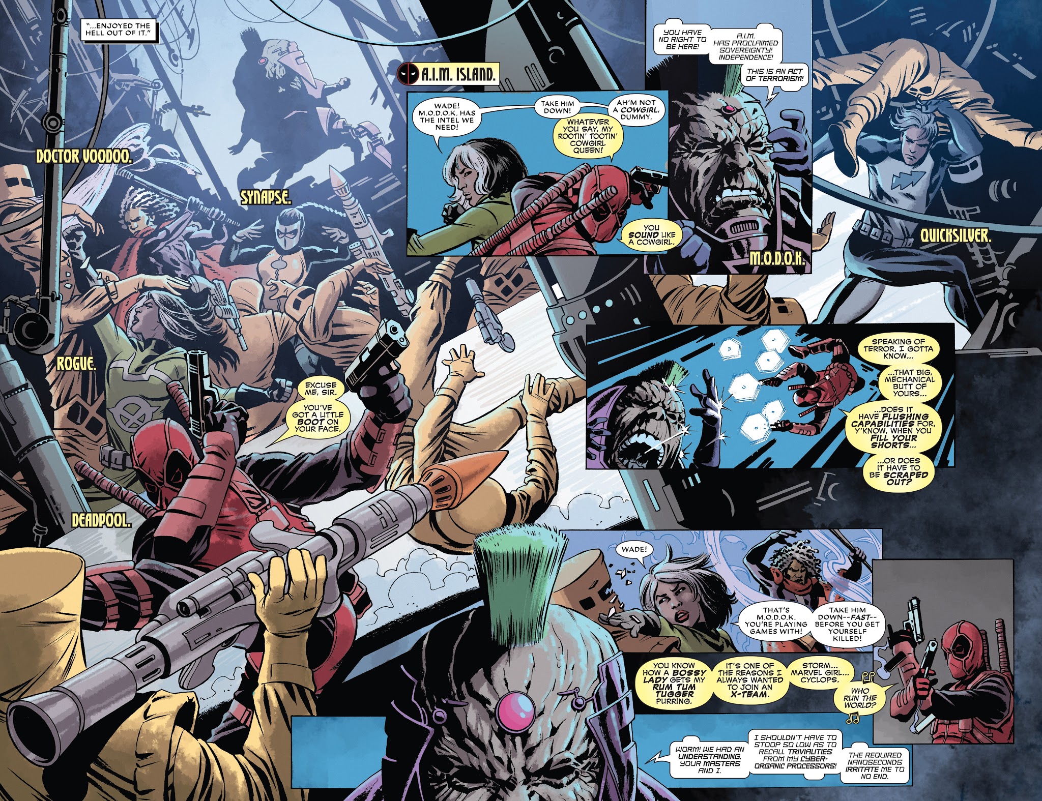Read online Deadpool Kills the Marvel Universe Again comic -  Issue # _TPB - 7
