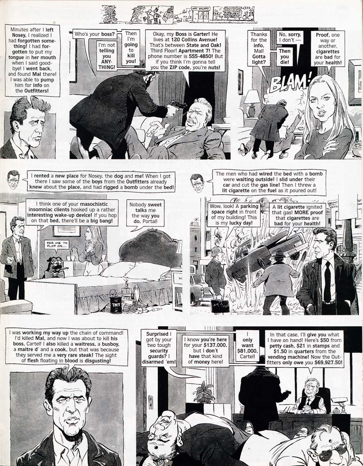 Read online MAD comic -  Issue #382 - 37