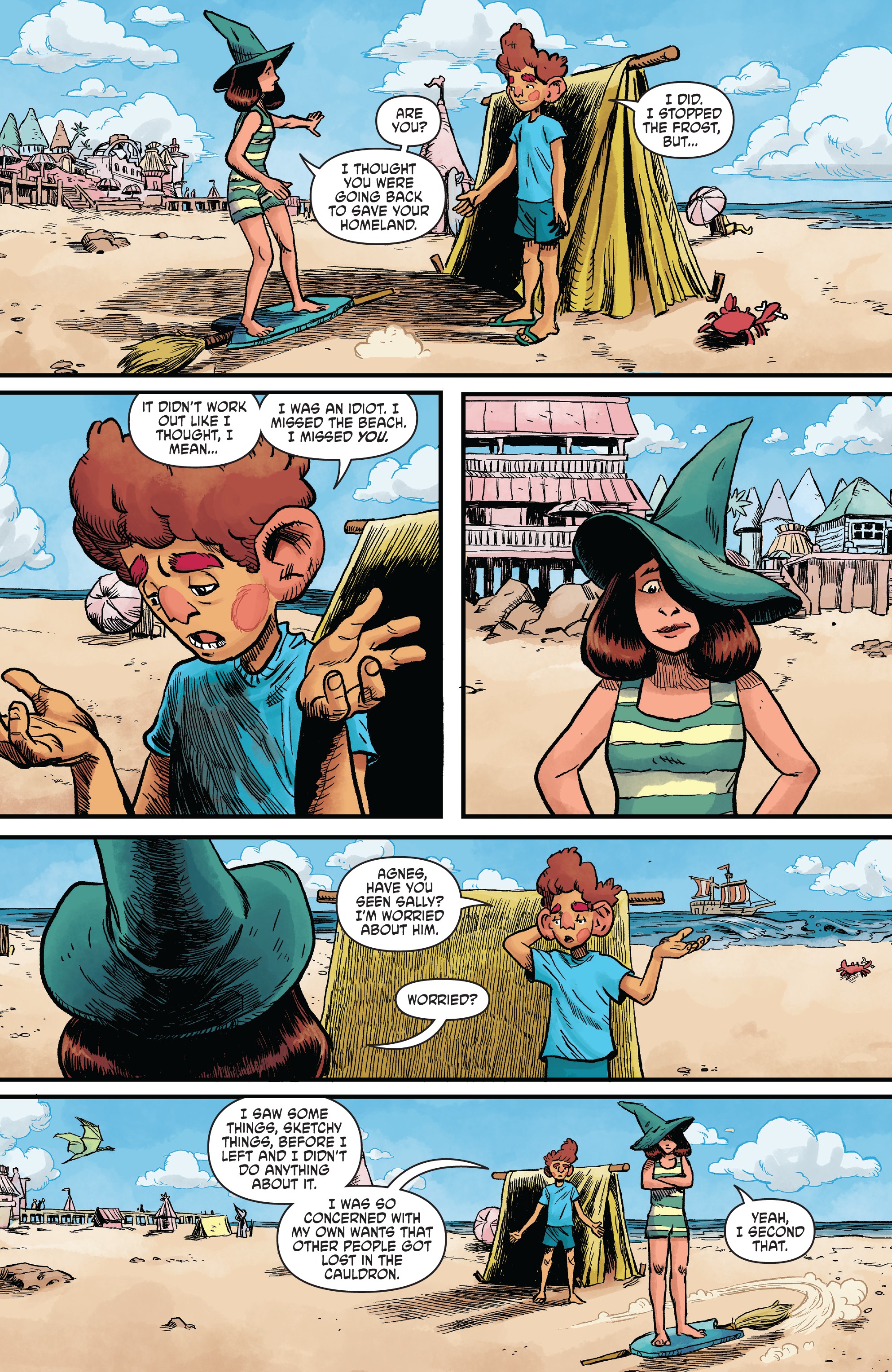 Read online Wizard Beach comic -  Issue #5 - 10