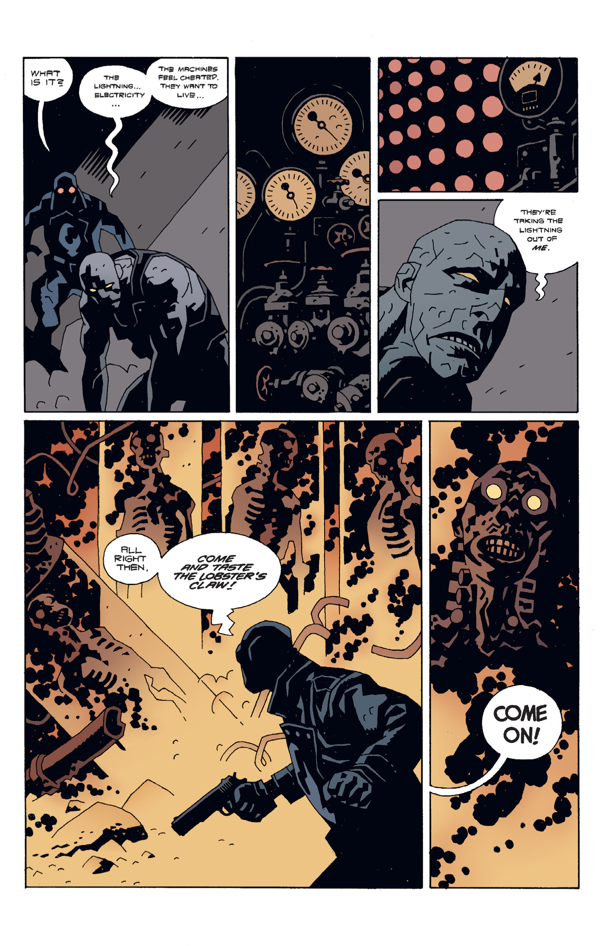 Read online Hellboy comic -  Issue #5 - 56