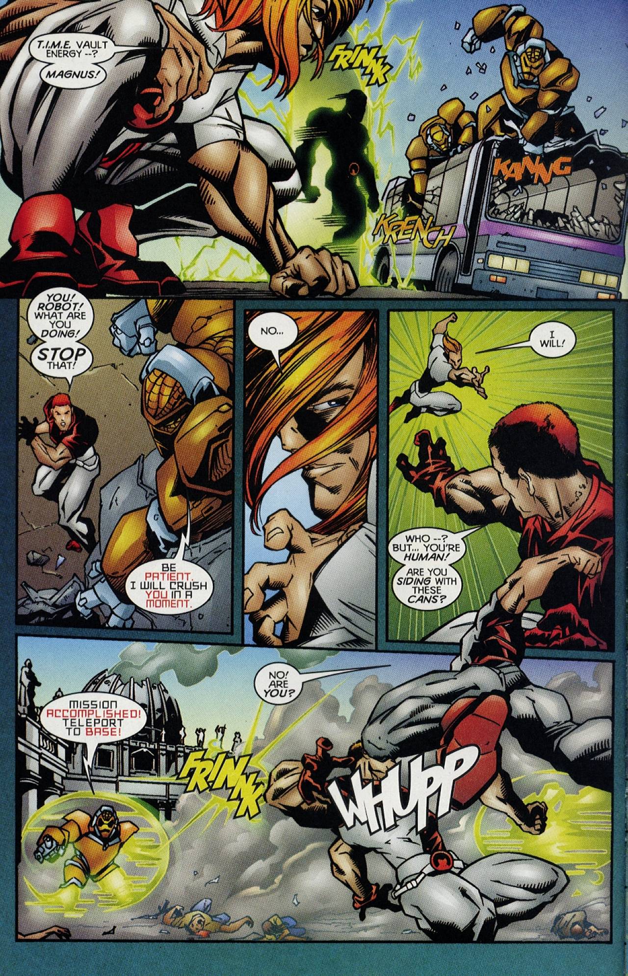 Read online Magnus Robot Fighter (1997) comic -  Issue #12 - 9