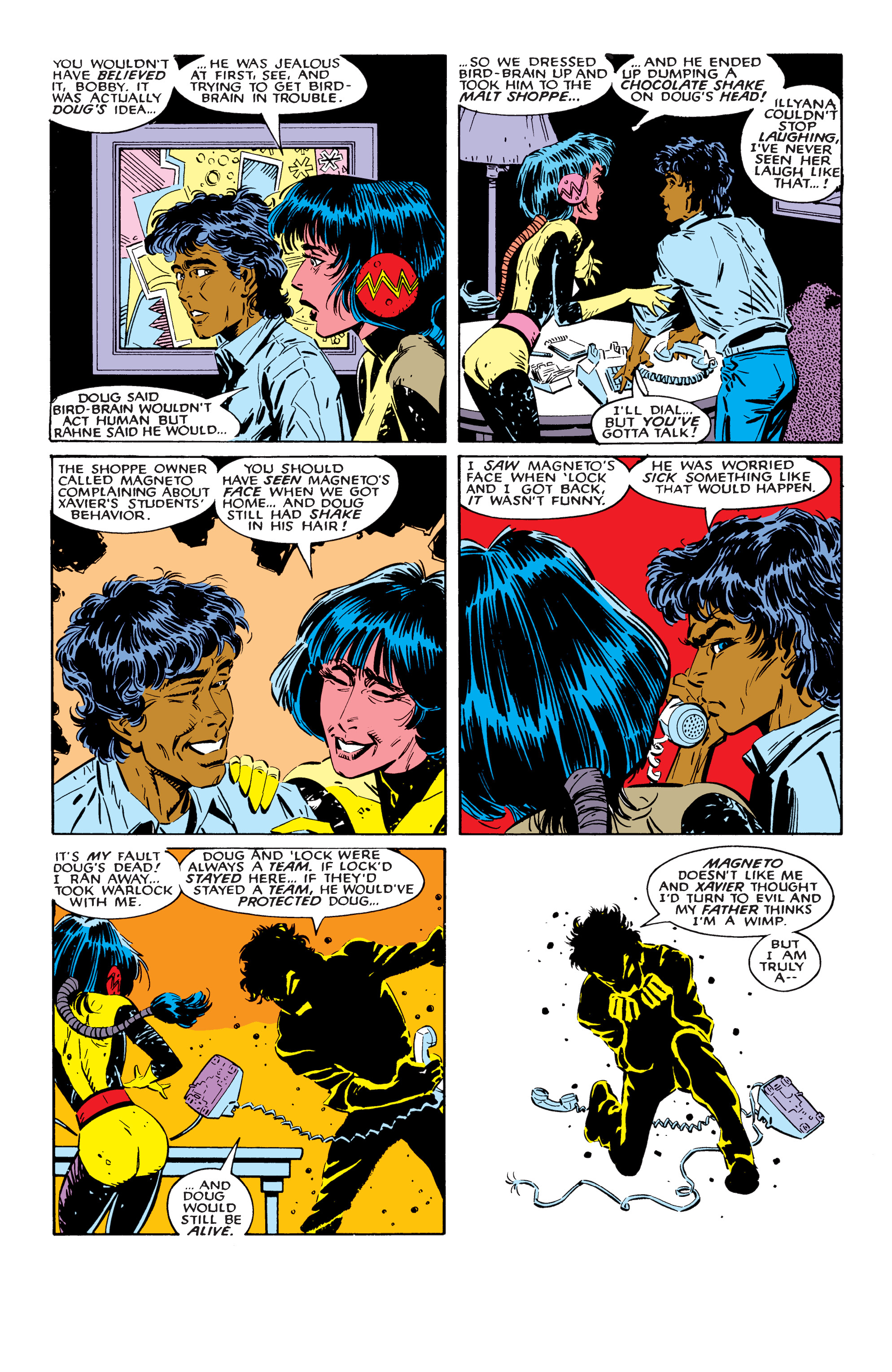 Read online X-Men Milestones: Fall of the Mutants comic -  Issue # TPB (Part 2) - 70