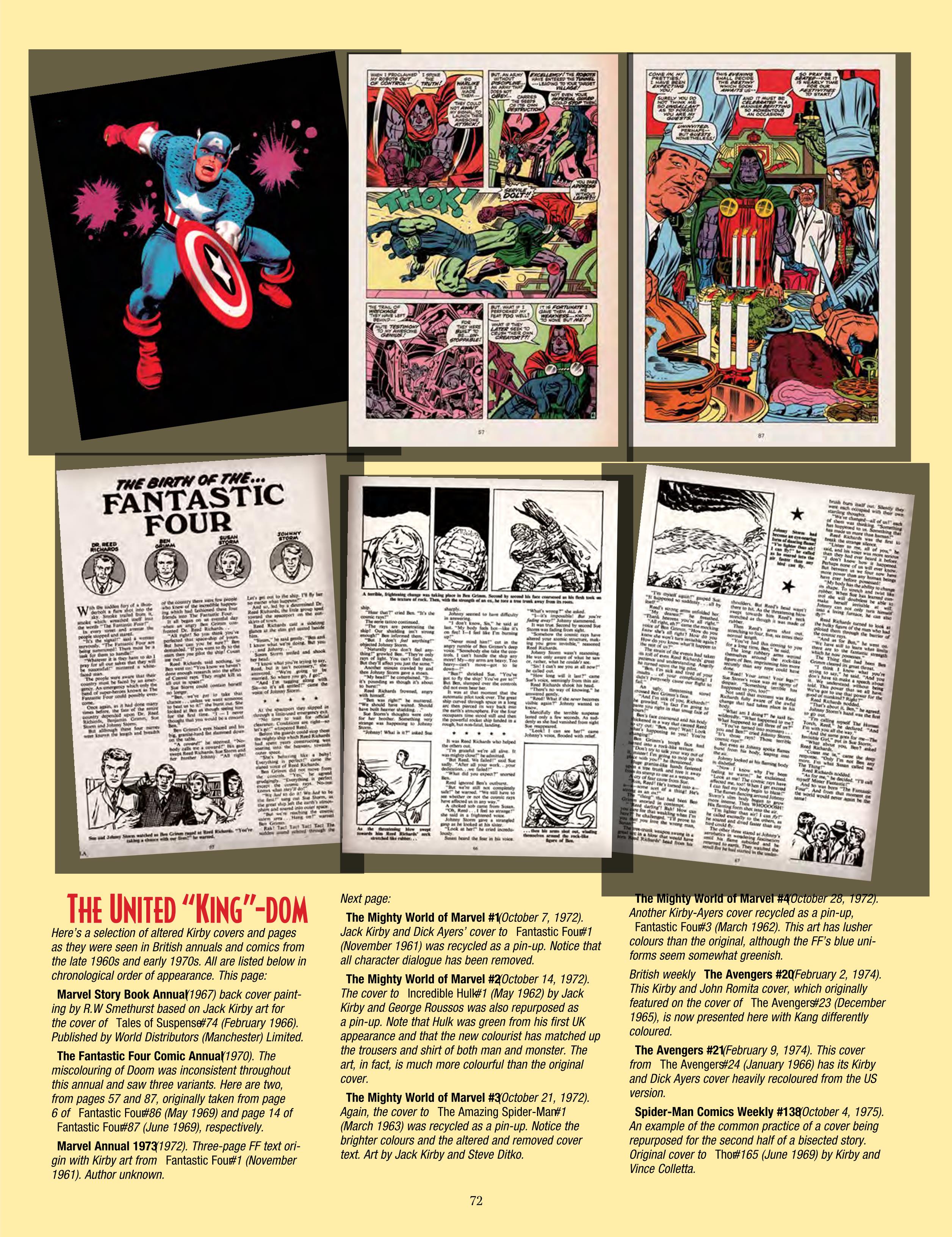 Read online The Jack Kirby Collector comic -  Issue #73 - 74