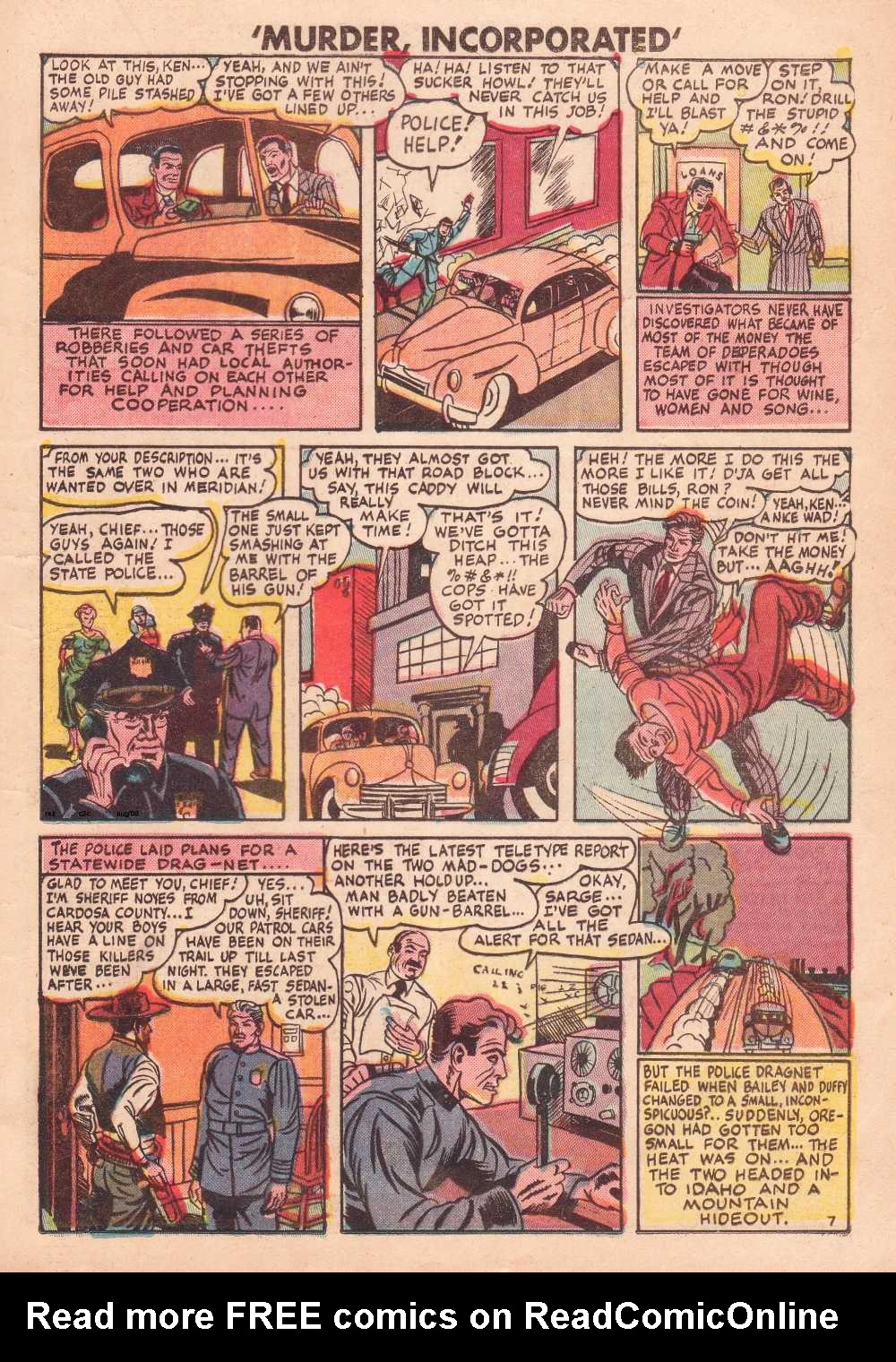 Read online Murder Incorporated (1948) comic -  Issue #8 - 17
