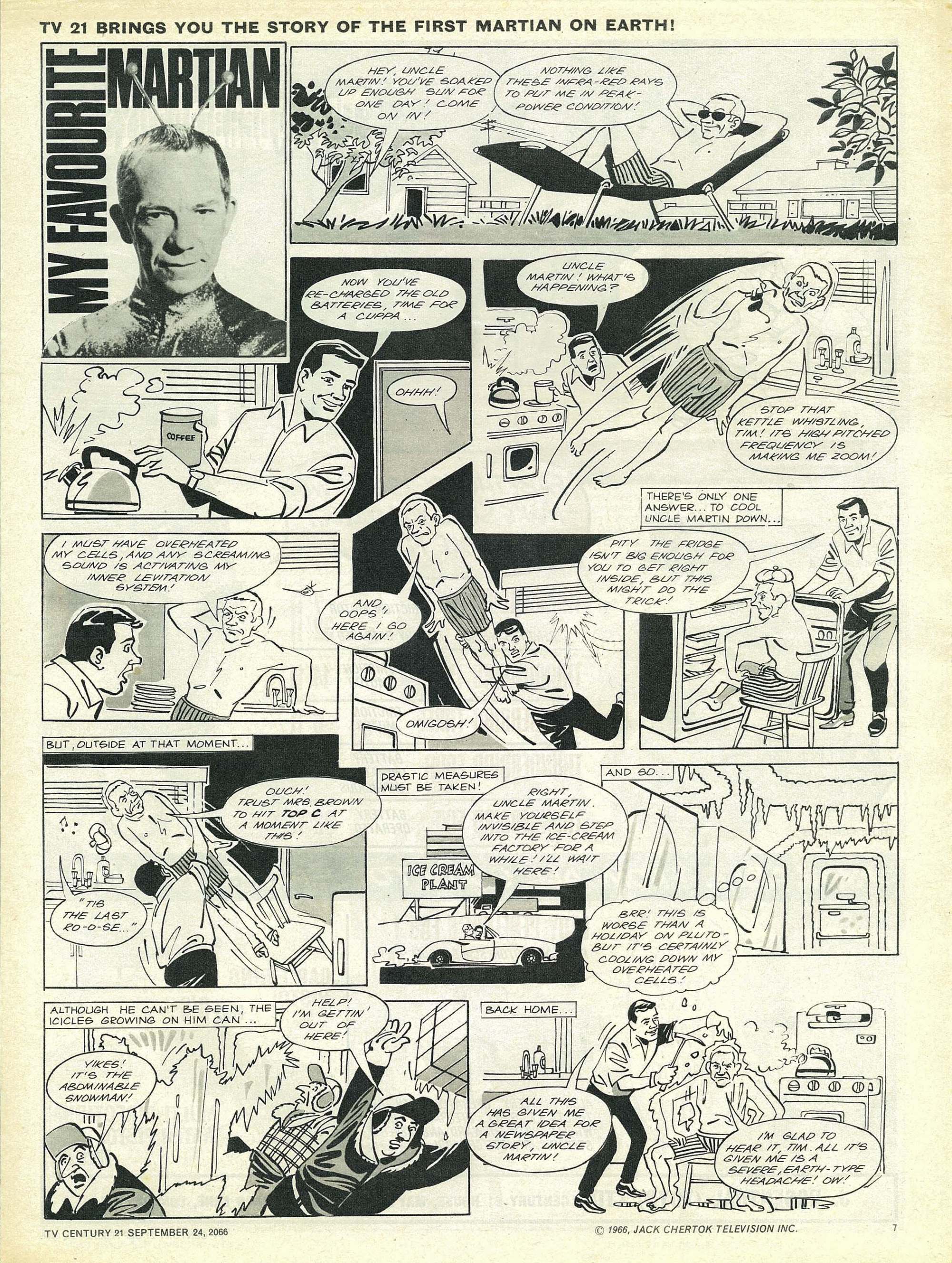 Read online TV Century 21 (TV 21) comic -  Issue #88 - 7