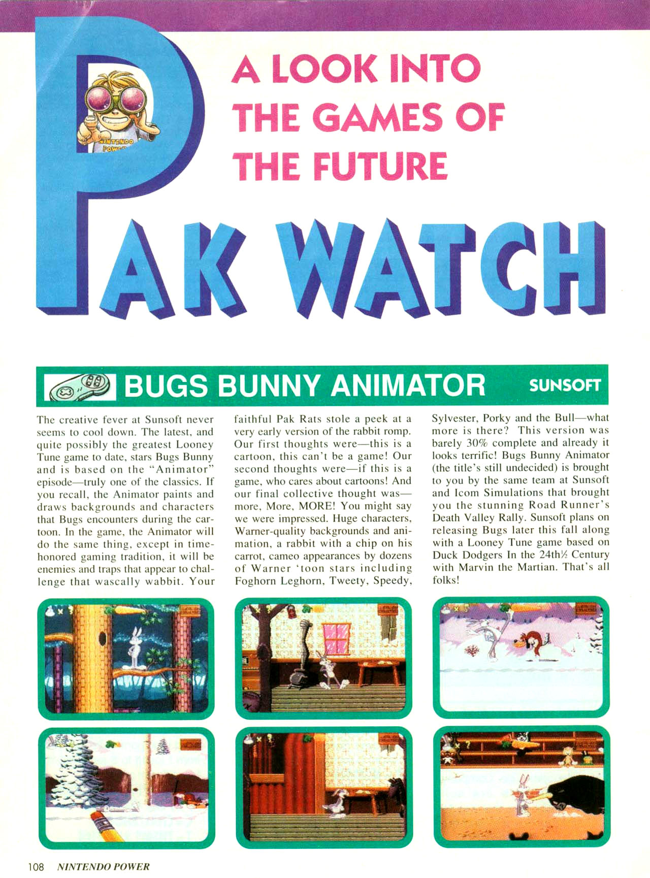 Read online Nintendo Power comic -  Issue #49 - 111