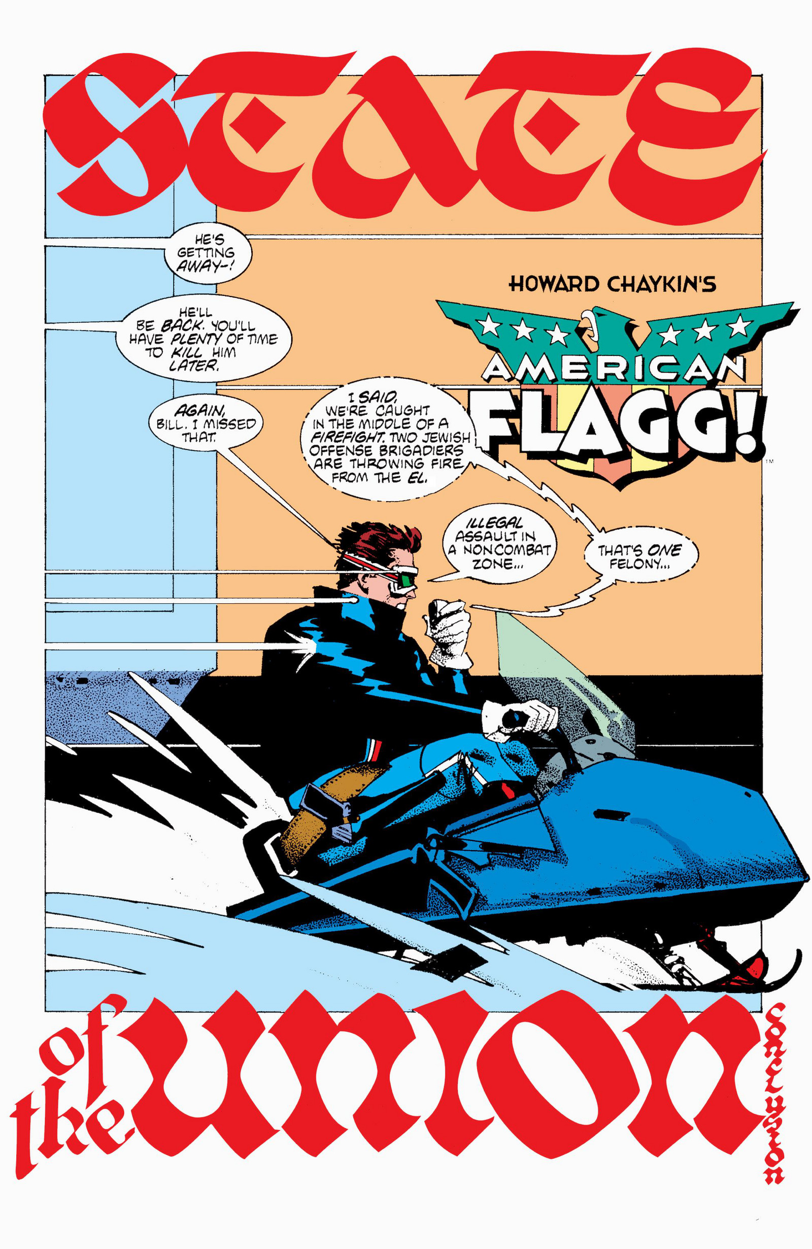 Read online American Flagg! comic -  Issue # _Definitive Collection (Part 3) - 73