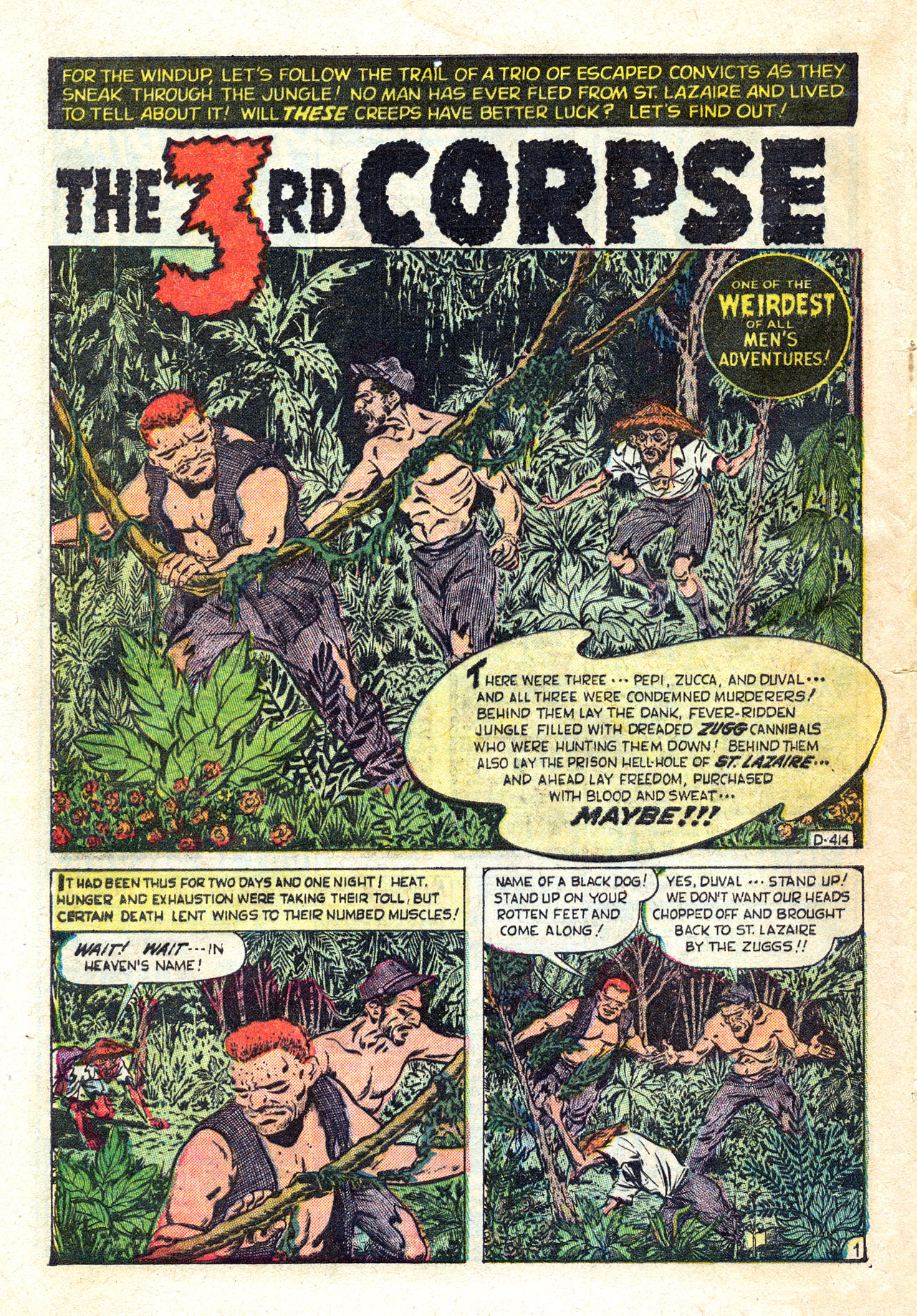 Read online Men's Adventures comic -  Issue #25 - 28