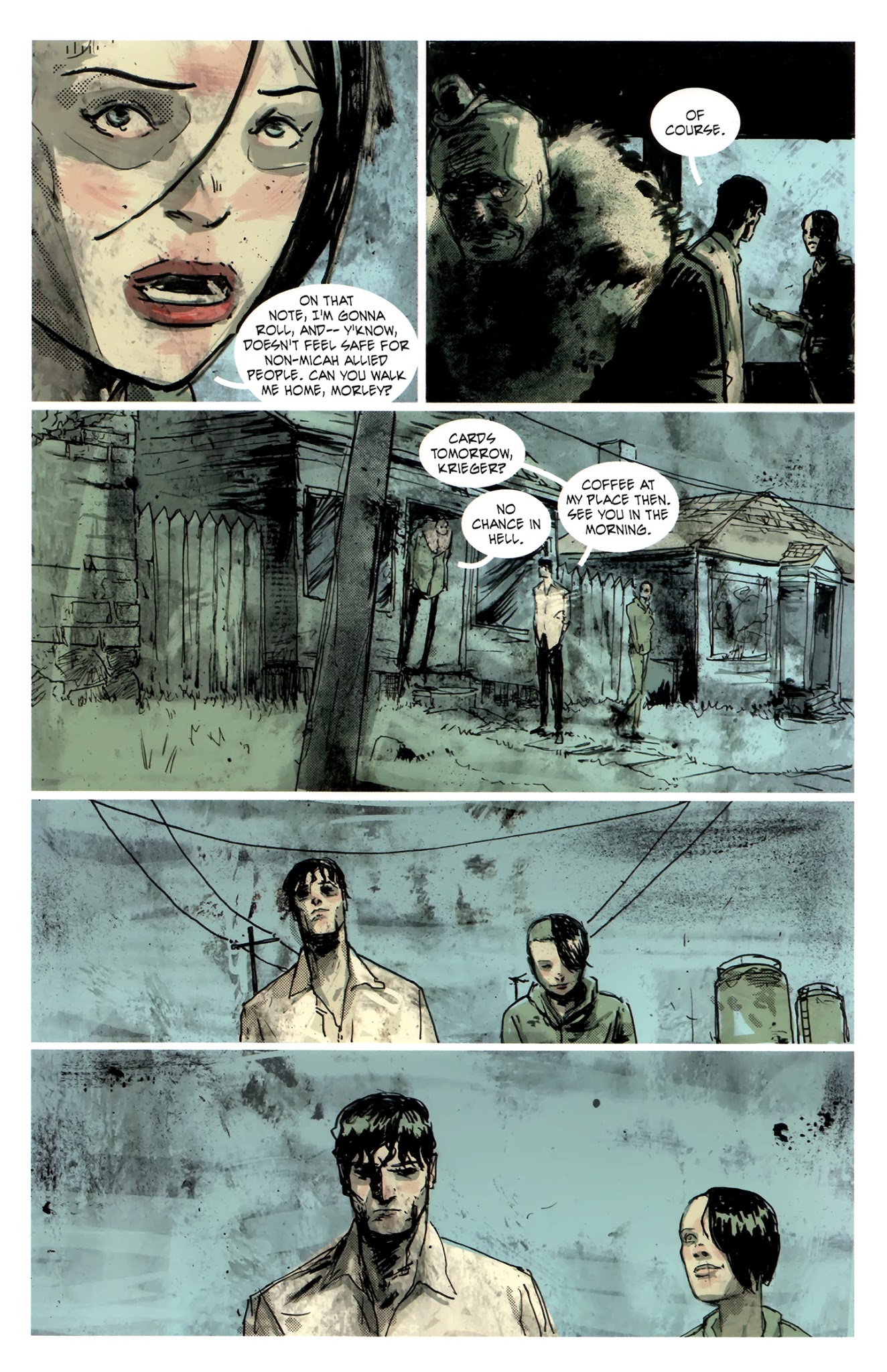 Read online Green Wake comic -  Issue #7 - 19