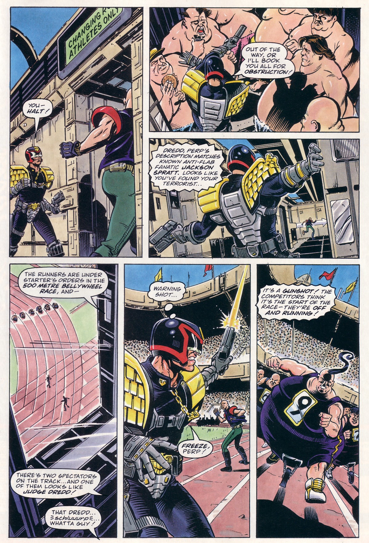 Read online Judge Dredd Lawman of the Future comic -  Issue #1 - 26