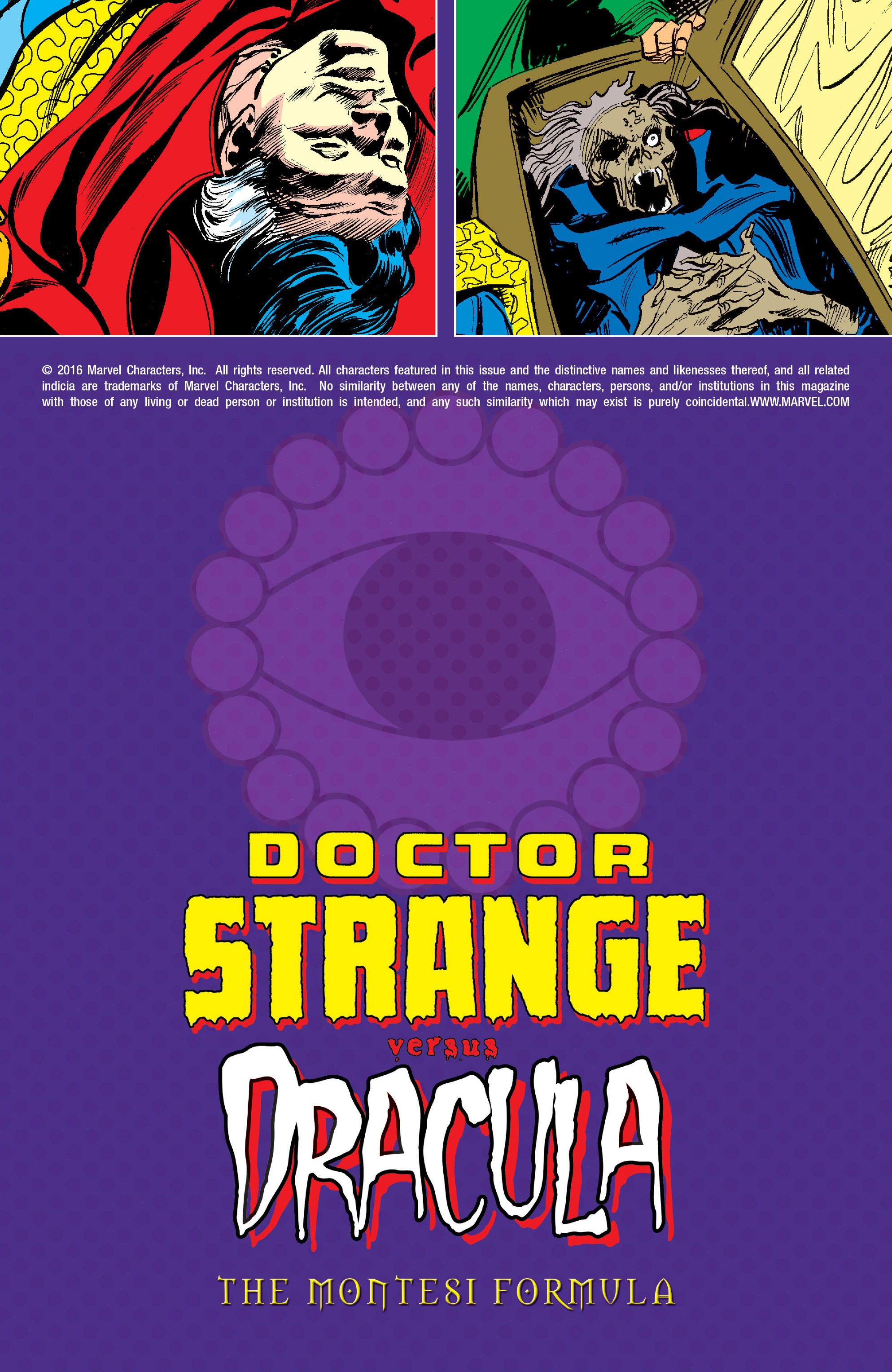 Read online Doctor Strange vs. Dracula comic -  Issue # TPB - 2