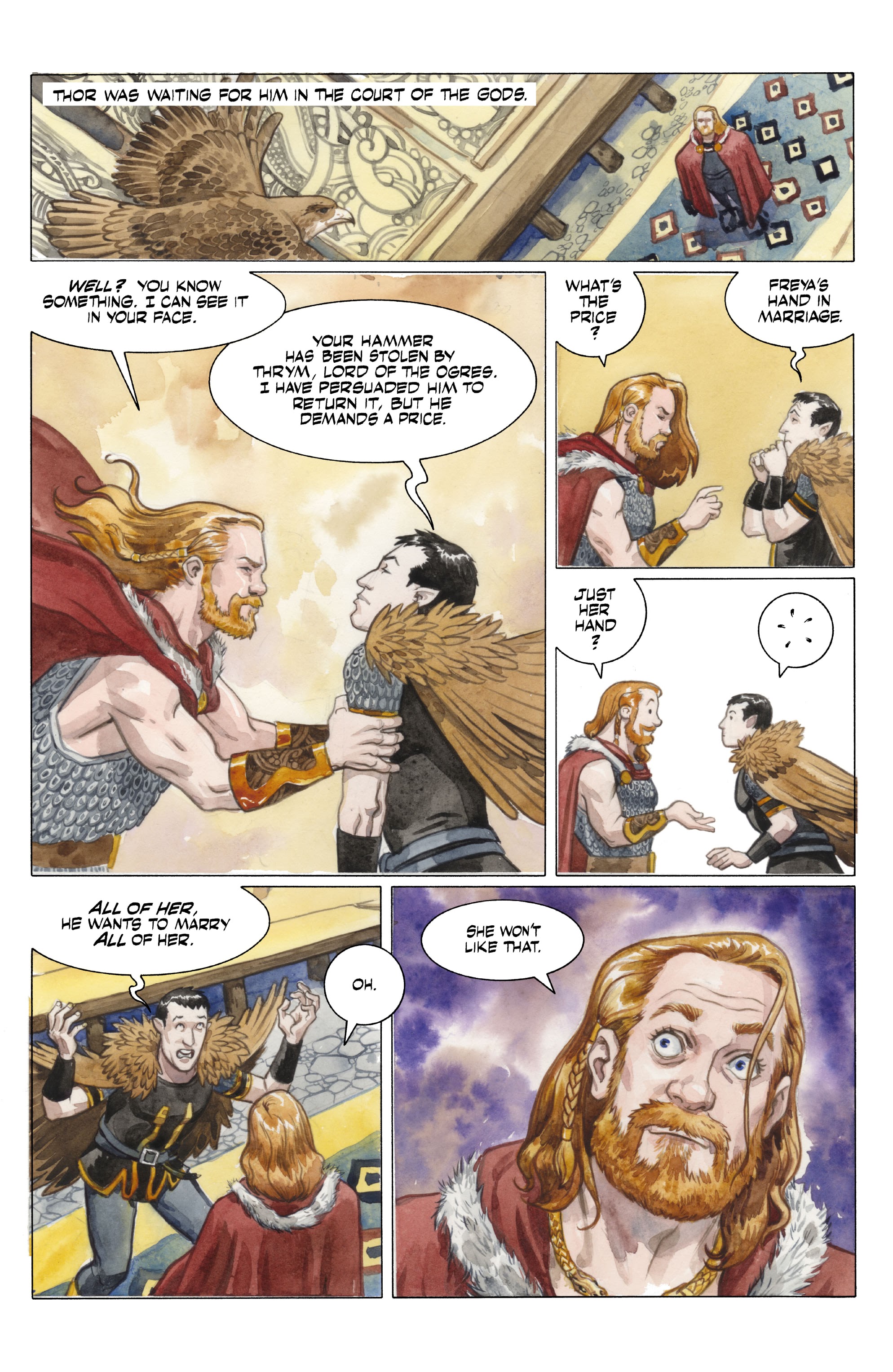 Read online Norse Mythology comic -  Issue #6 - 6