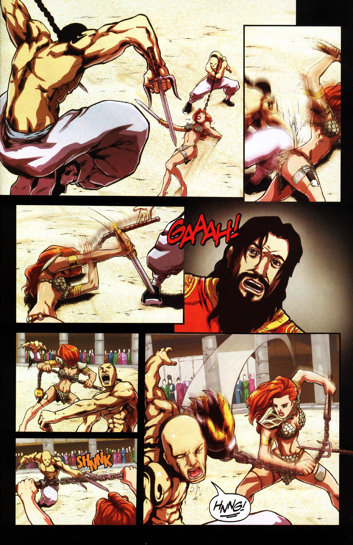 Read online Red Sonja: Sonja Goes East comic -  Issue # Full - 31