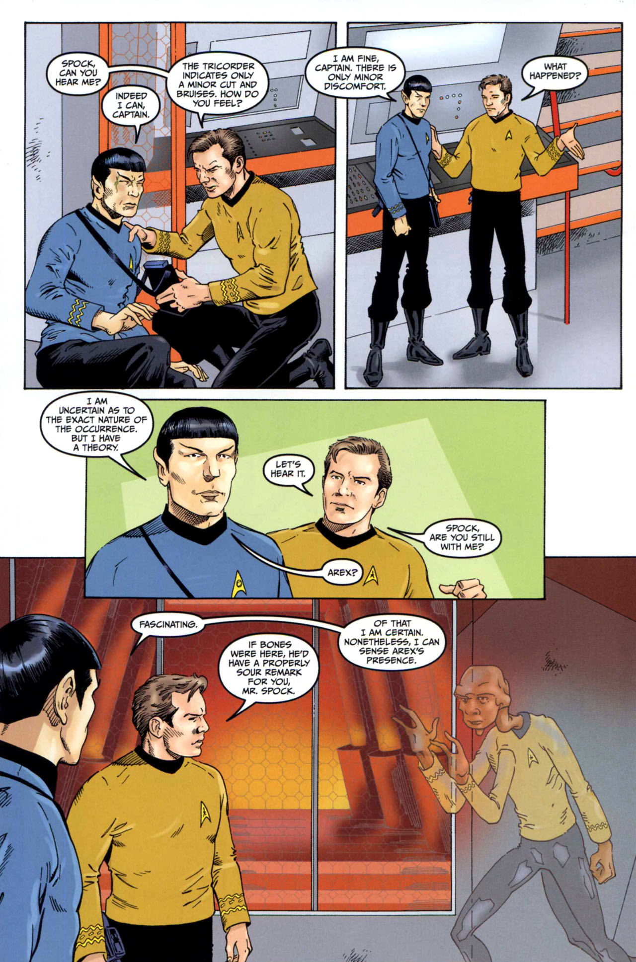 Read online Star Trek Year Four: The Enterprise Experiment comic -  Issue #1 - 11