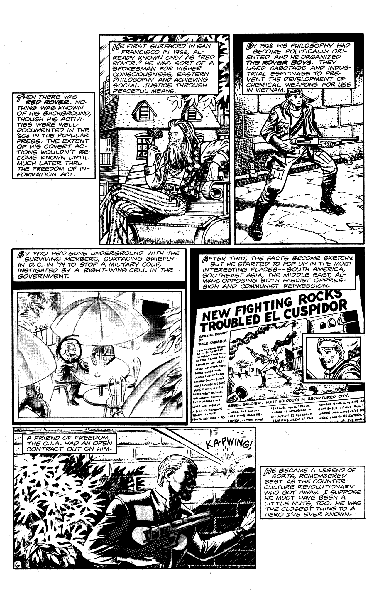 Read online Rovers comic -  Issue #5 - 8