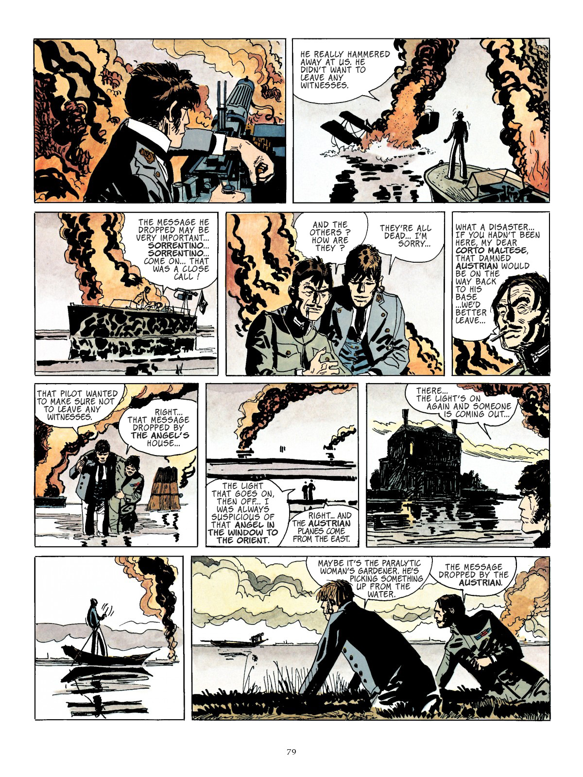 Read online Corto Maltese comic -  Issue # TPB 6 - 74