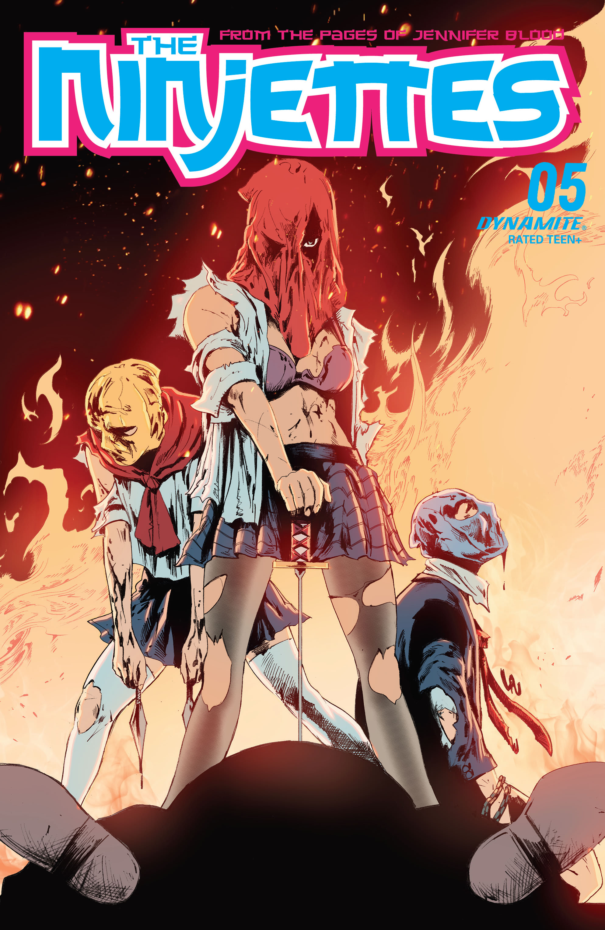 Read online The Ninjettes (2022) comic -  Issue #5 - 2