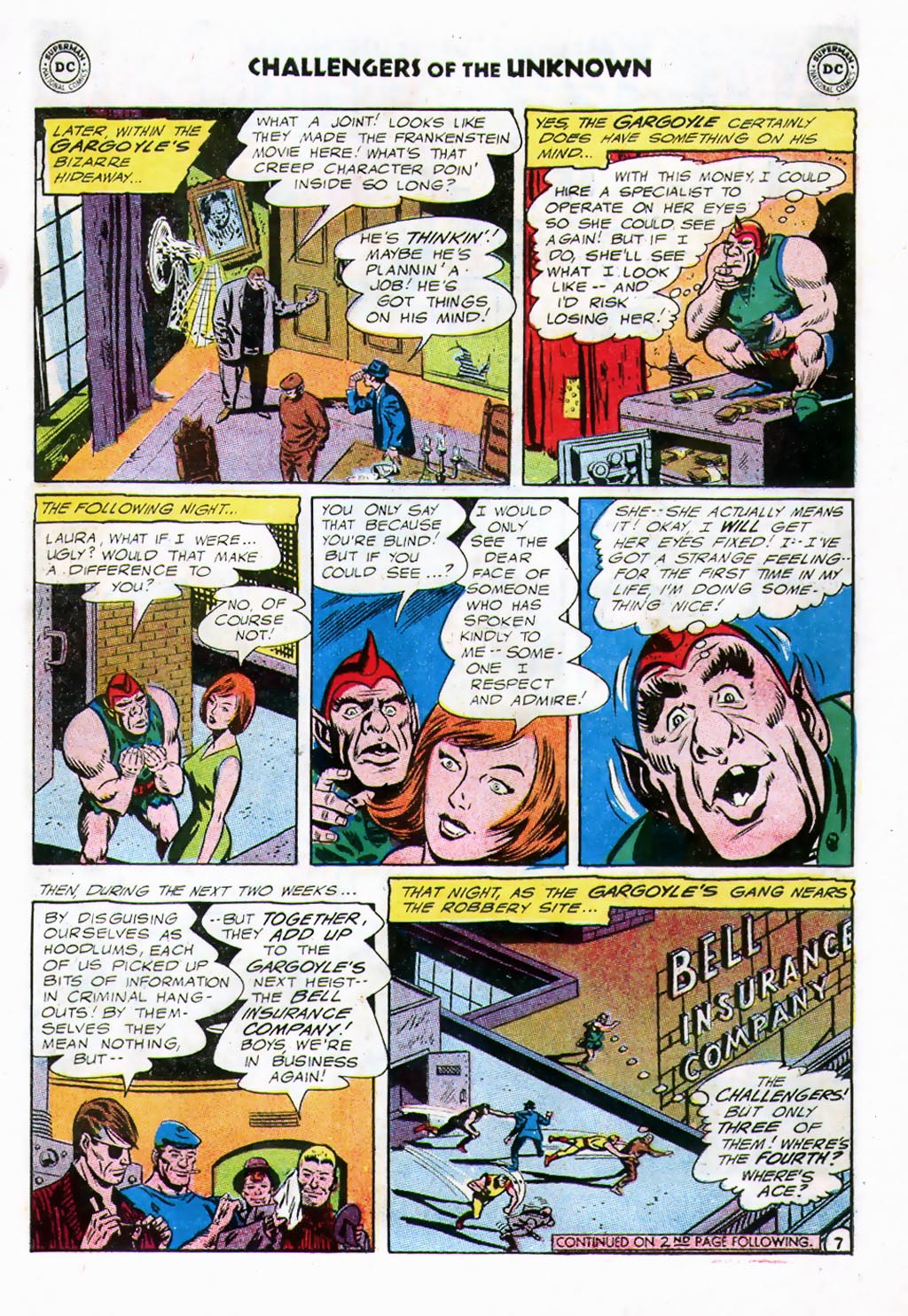 Read online Challengers of the Unknown (1958) comic -  Issue #46 - 11