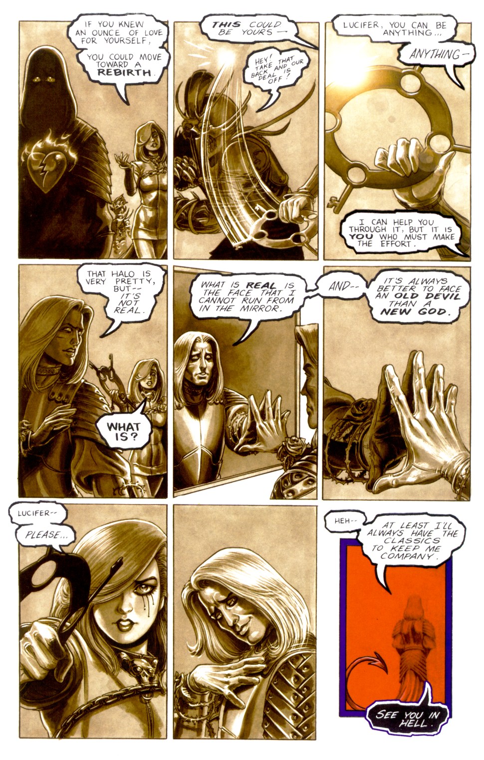 Read online Dawn: The Return of the Goddess comic -  Issue #4 - 20