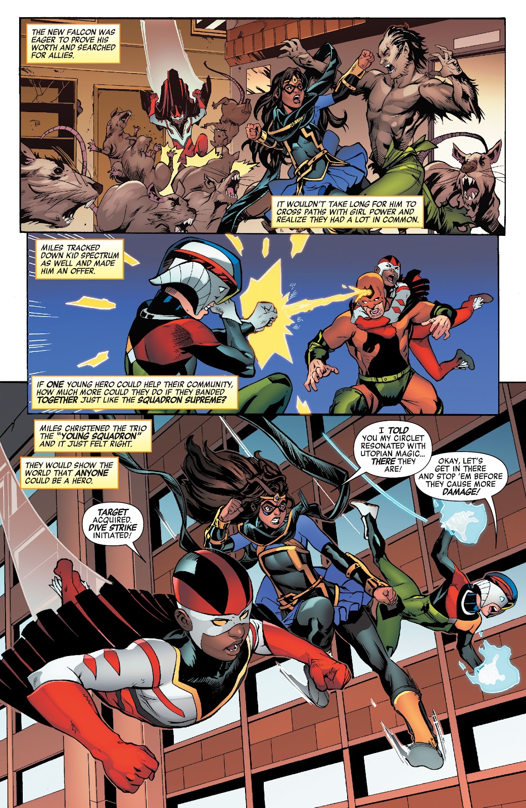 Heroes Reborn: One-Shots issue Young Squadron - Page 13