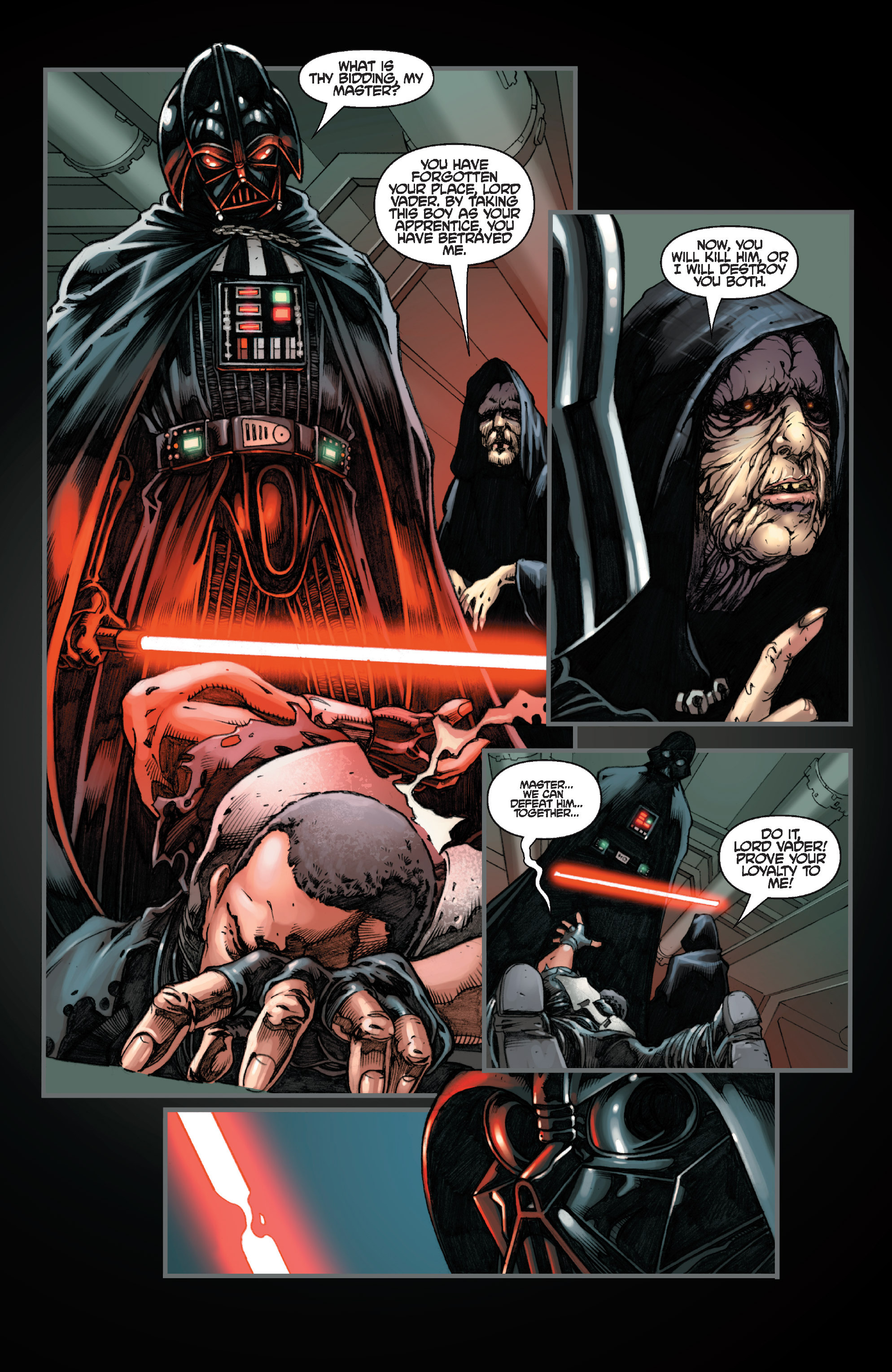 Read online Star Wars: The Force Unleashed comic -  Issue # Full - 49