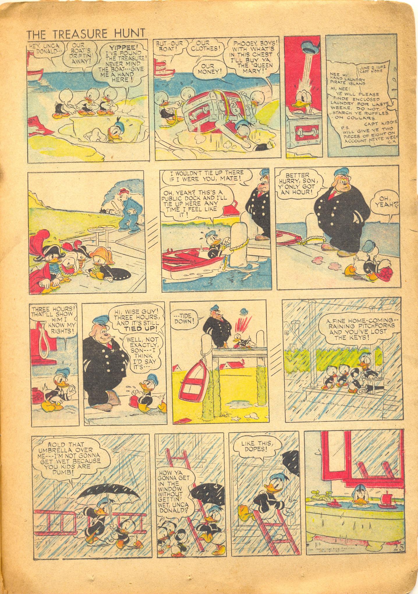 Read online Walt Disney's Comics and Stories comic -  Issue #21 - 27