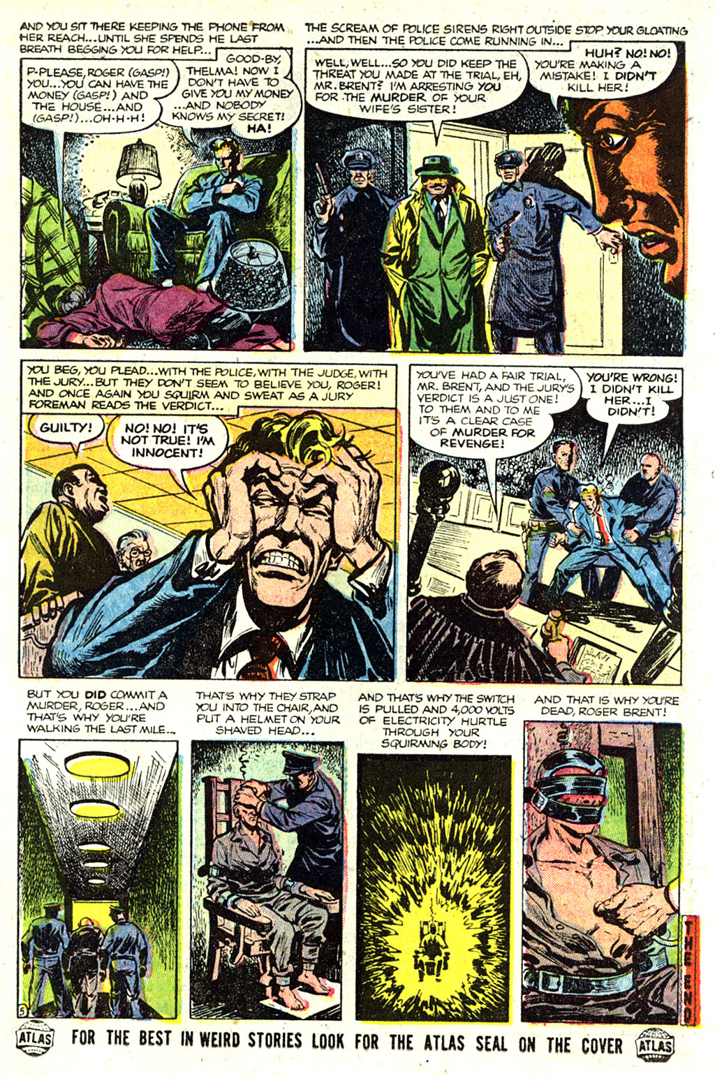 Read online Mystery Tales comic -  Issue #20 - 7