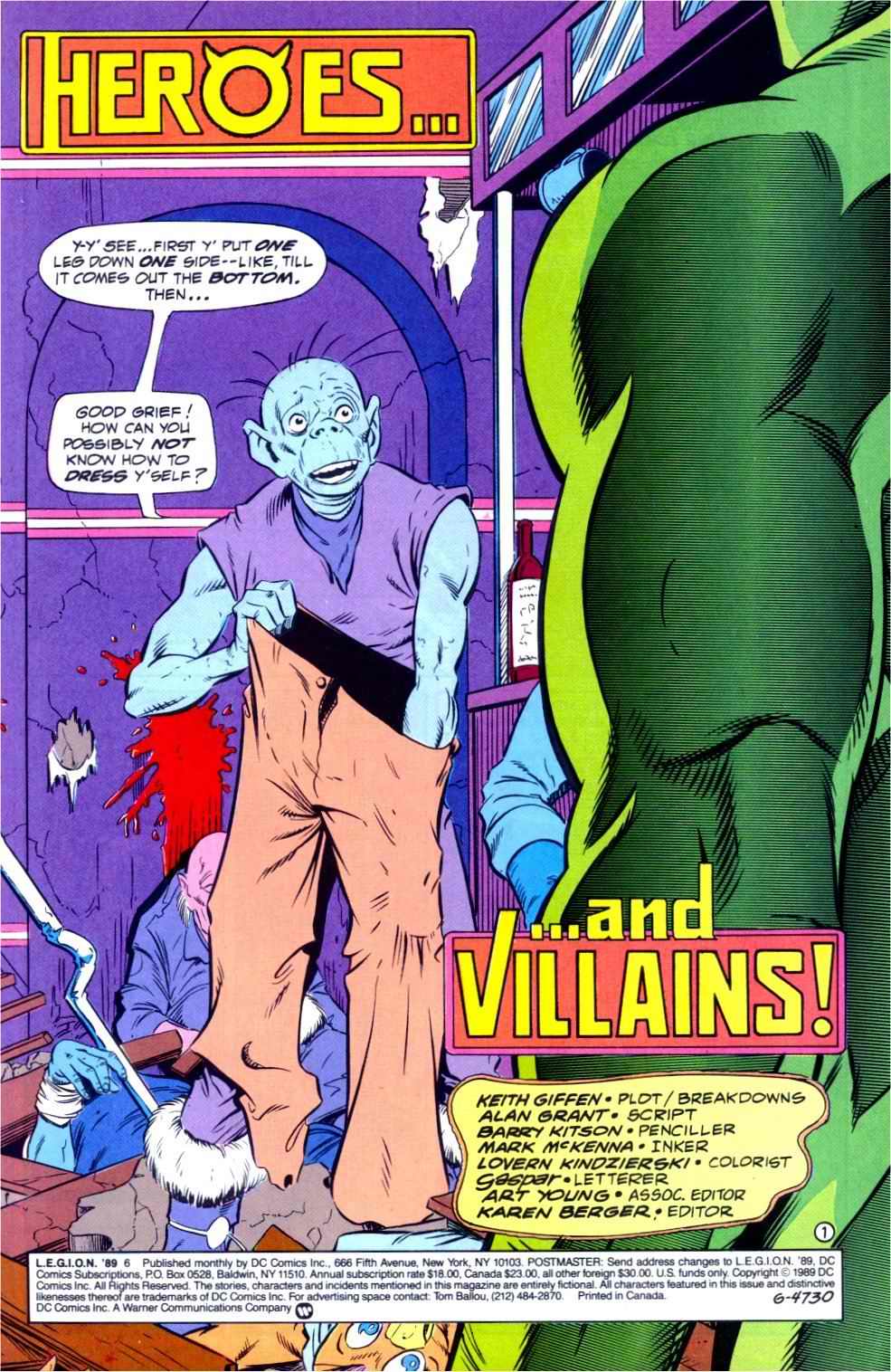 Read online L.E.G.I.O.N. comic -  Issue #6 - 2