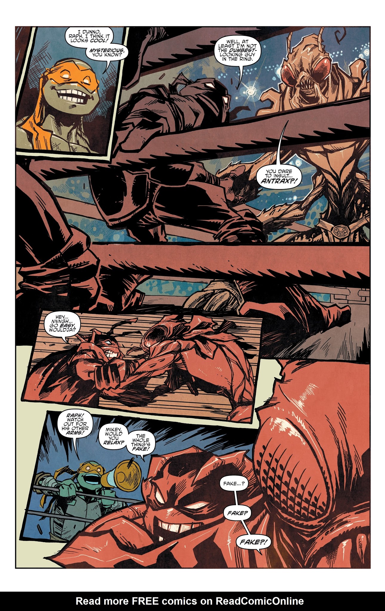 Read online Teenage Mutant Ninja Turtles: Dimension X comic -  Issue #3 - 8