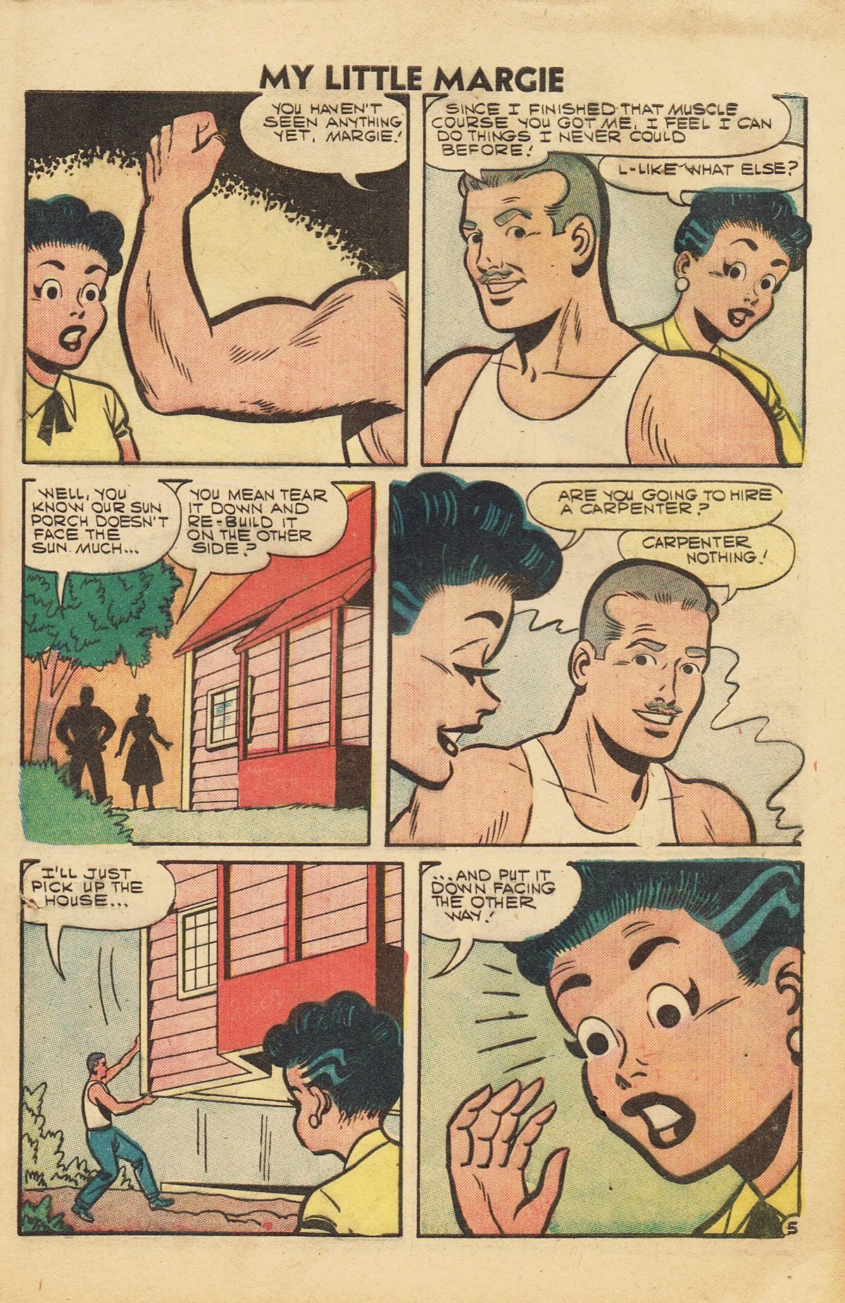 Read online My Little Margie (1954) comic -  Issue #20 - 7