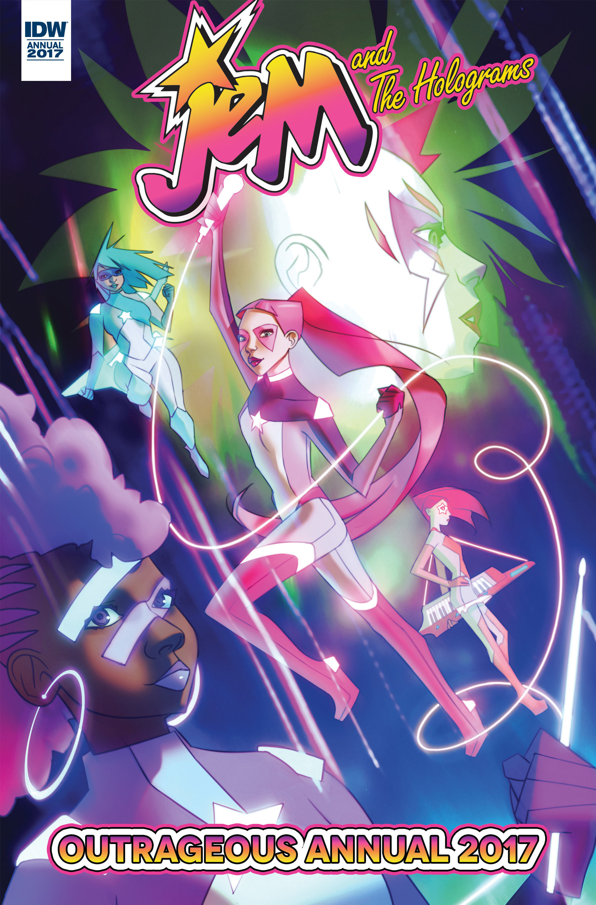 Read online Jem and the Holograms Annual comic -  Issue # Annual - 1