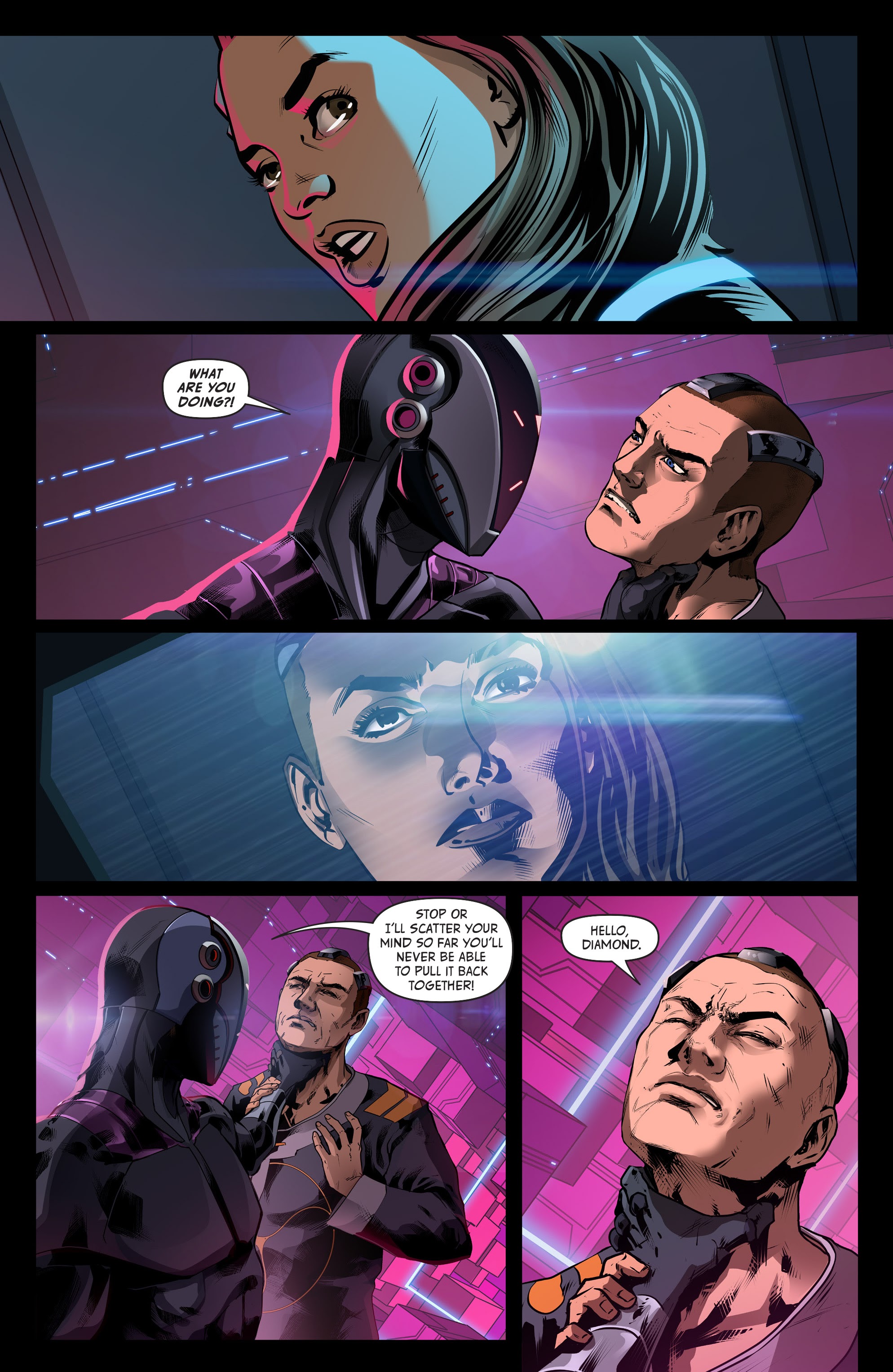 Read online Neon Future (2020) comic -  Issue #1 - 24