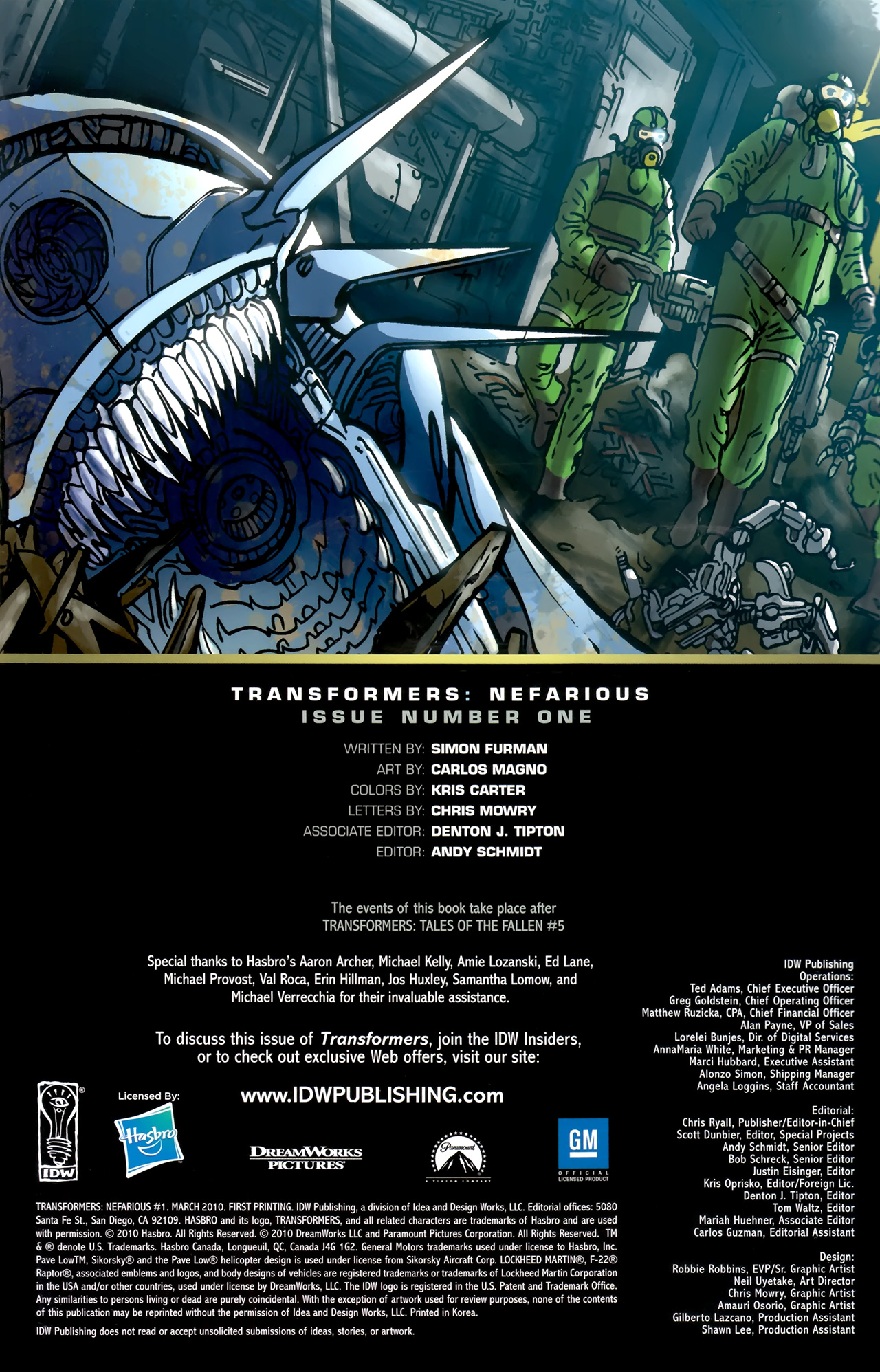 Read online Transformers: Nefarious comic -  Issue #1 - 4