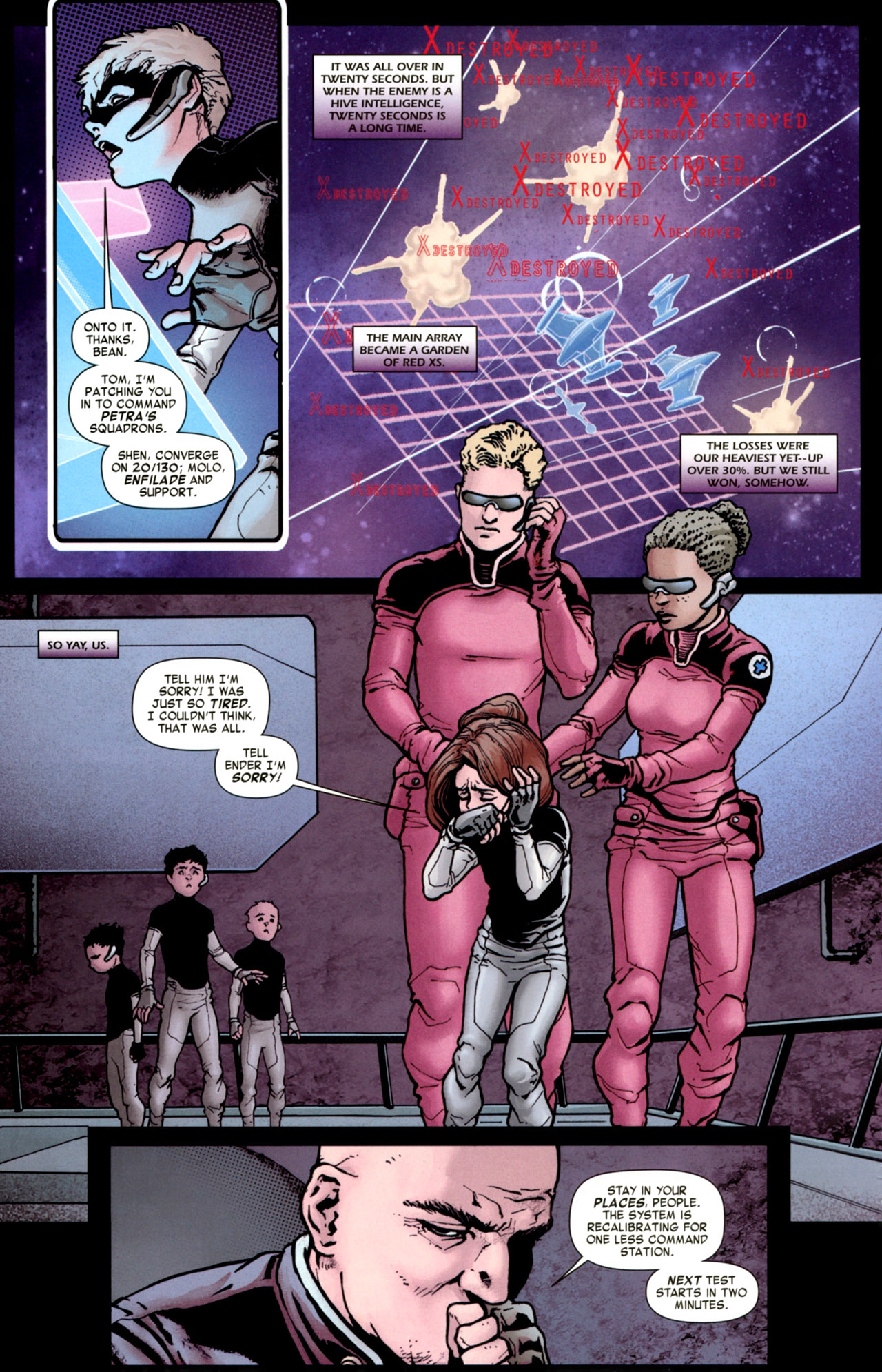 Read online Ender's Shadow: Command School comic -  Issue #5 - 15