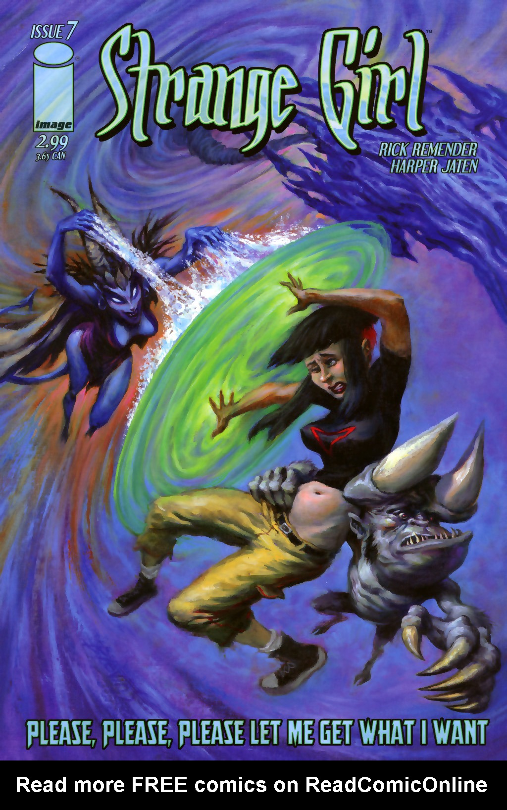 Read online Strange Girl comic -  Issue #7 - 1