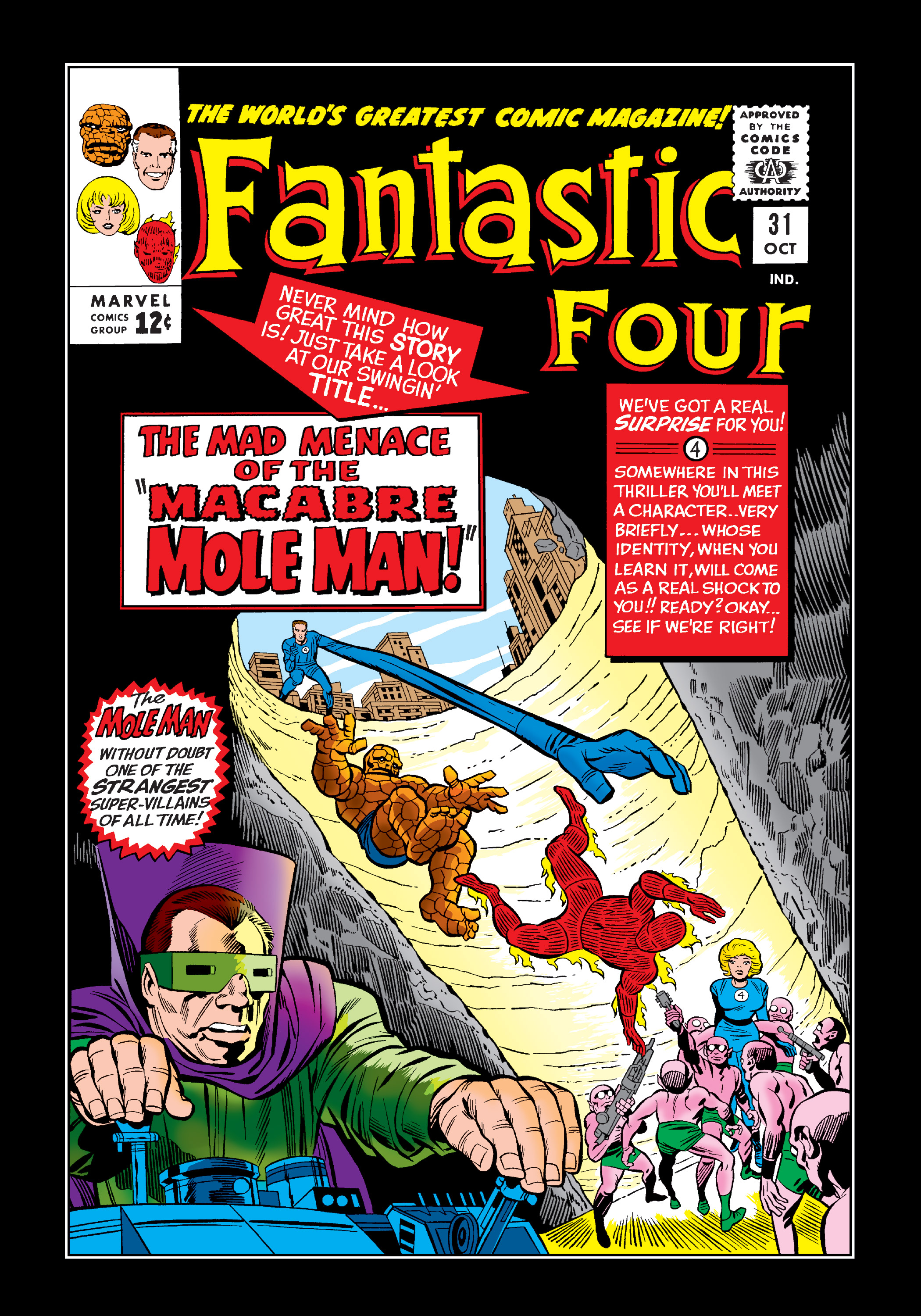 Read online Marvel Masterworks: The Fantastic Four comic -  Issue # TPB 4 (Part 1) - 56