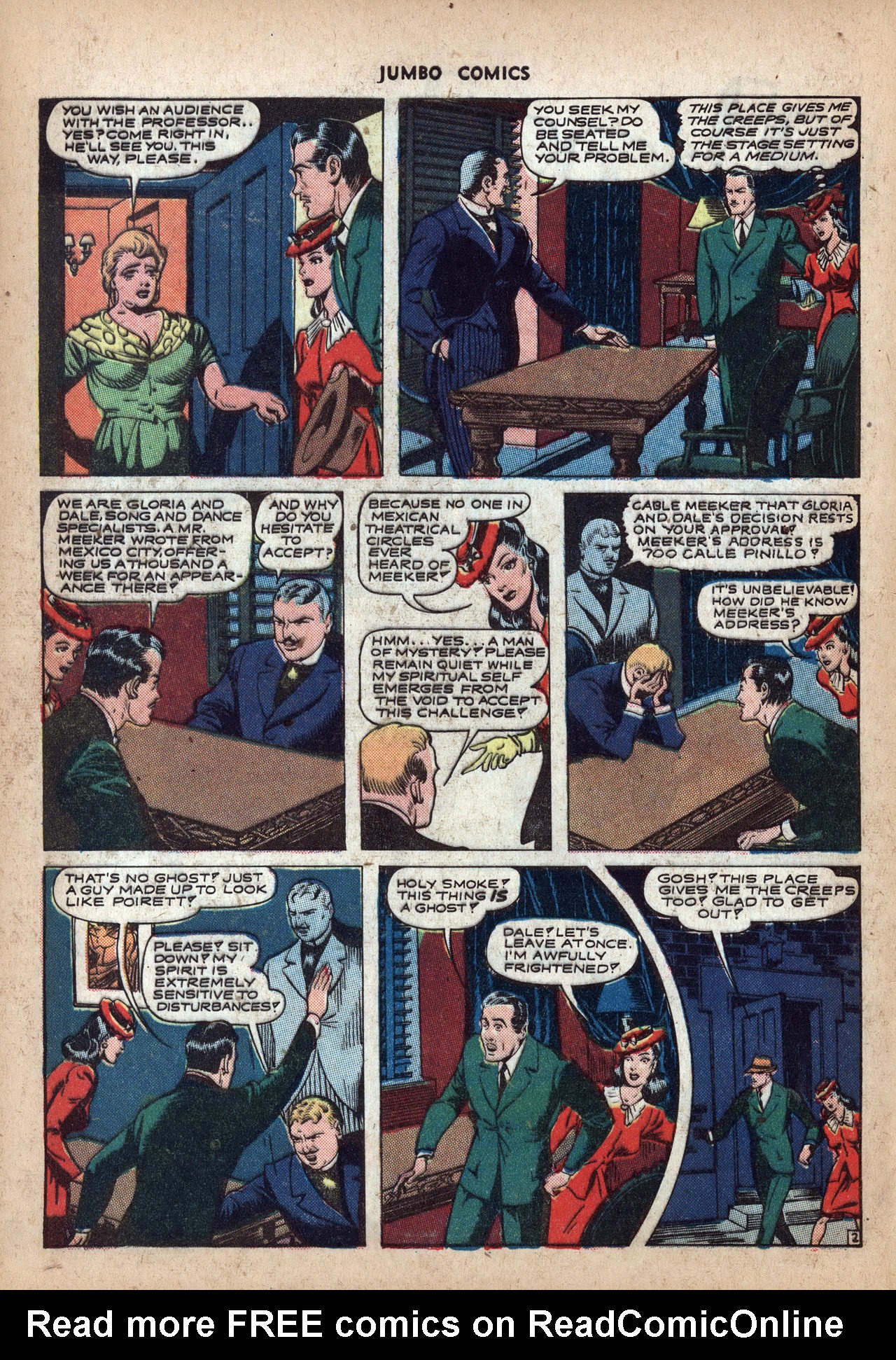 Read online Jumbo Comics comic -  Issue #54 - 50