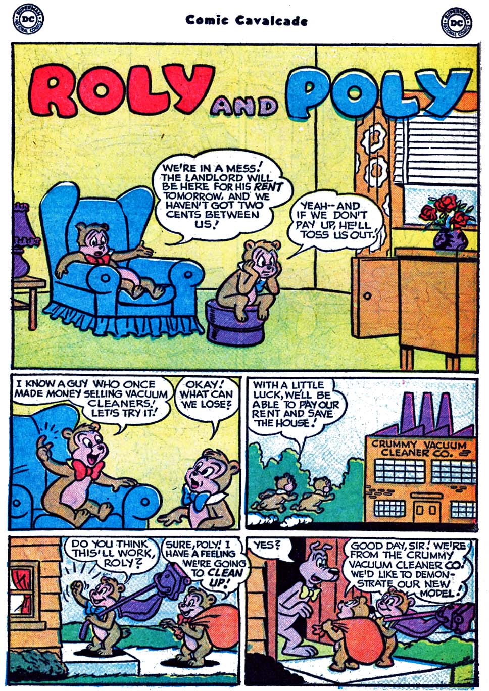 Read online Comic Cavalcade comic -  Issue #55 - 47