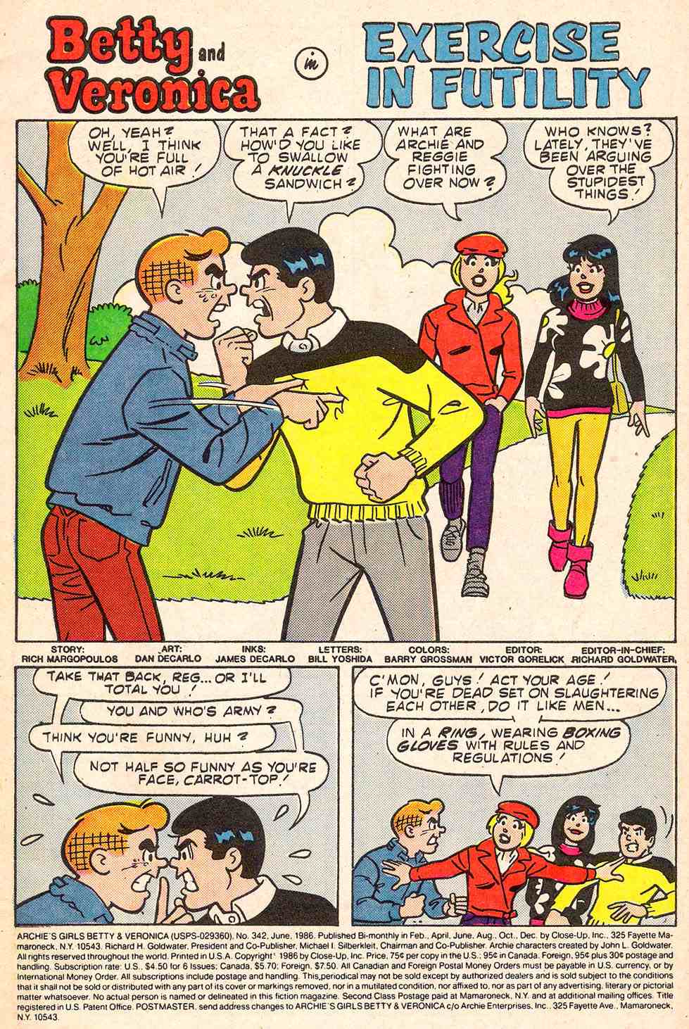 Read online Archie's Girls Betty and Veronica comic -  Issue #342 - 3