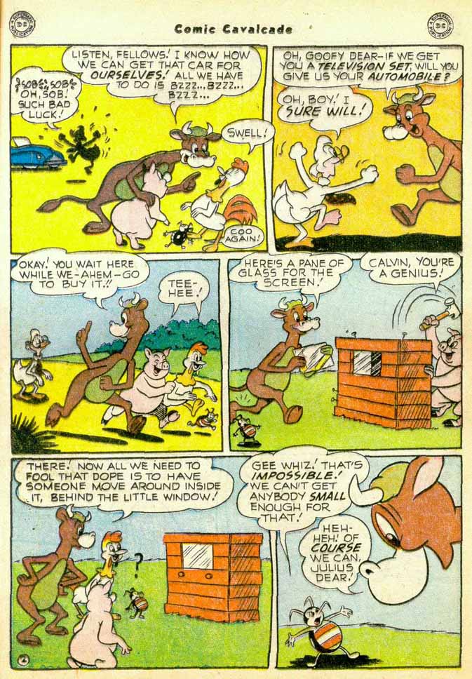 Read online Comic Cavalcade comic -  Issue #35 - 25