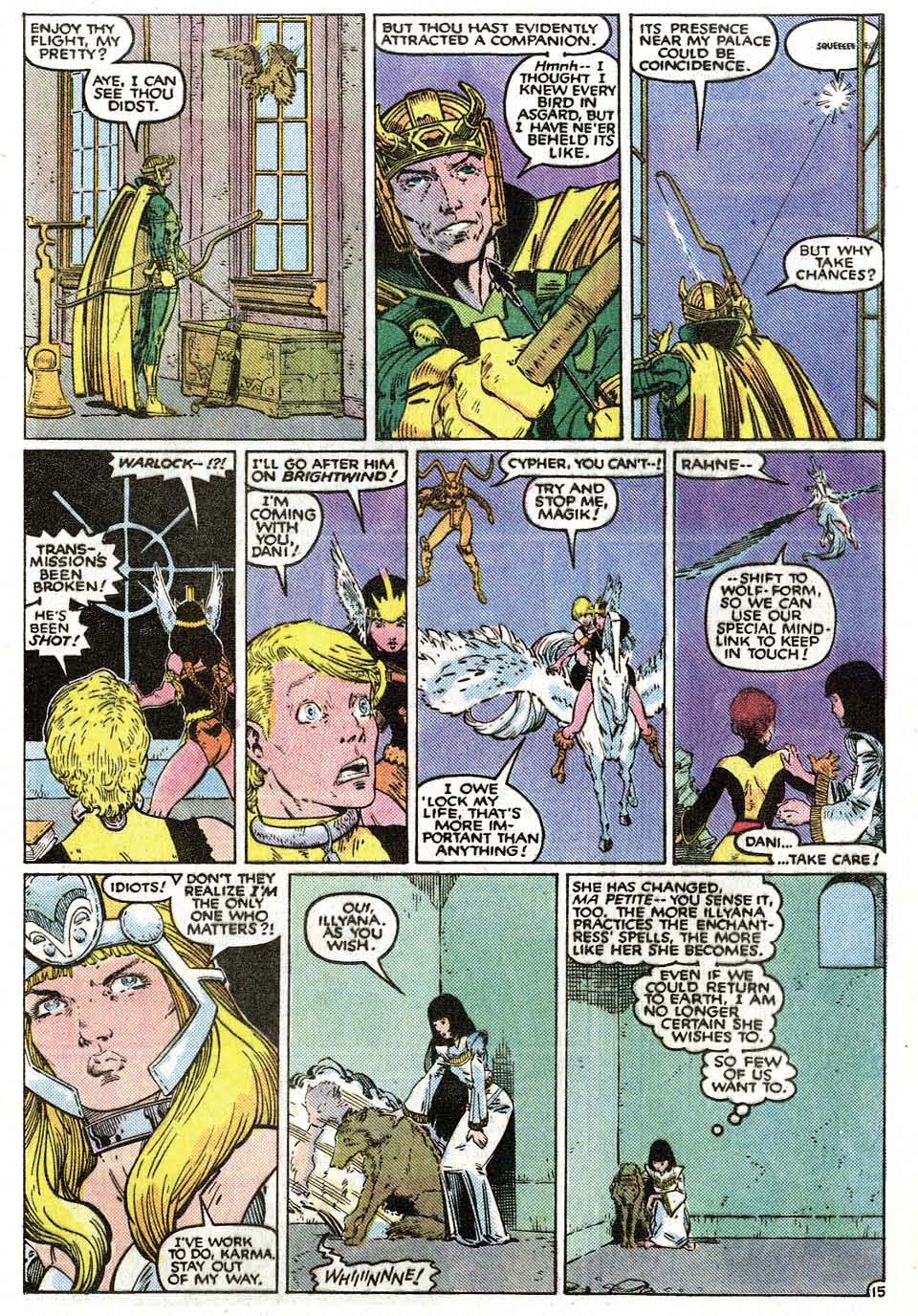 Read online X-Men Annual comic -  Issue #9 - 17