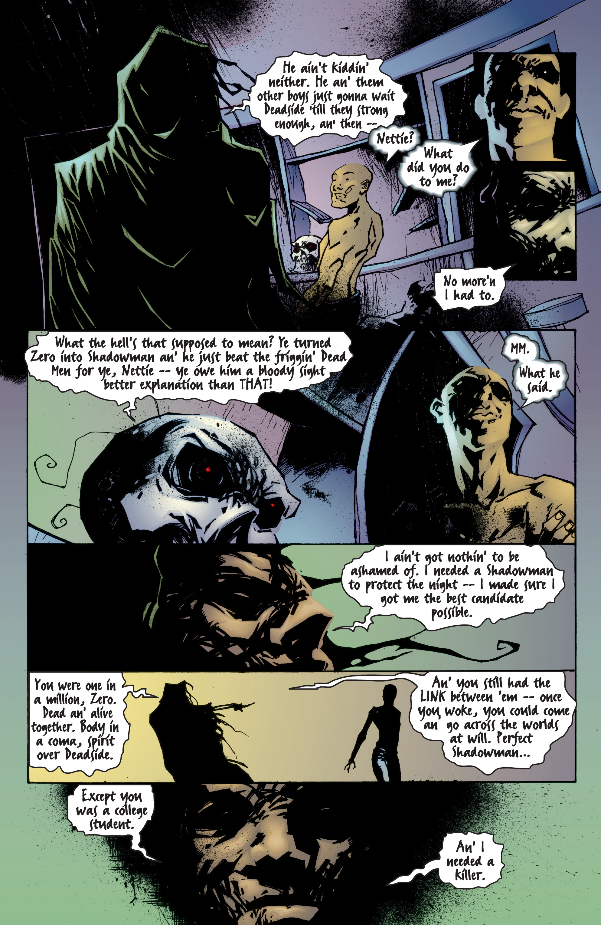 Read online Shadowman by Garth Ennis & Ashley Wood comic -  Issue # TPB - 91