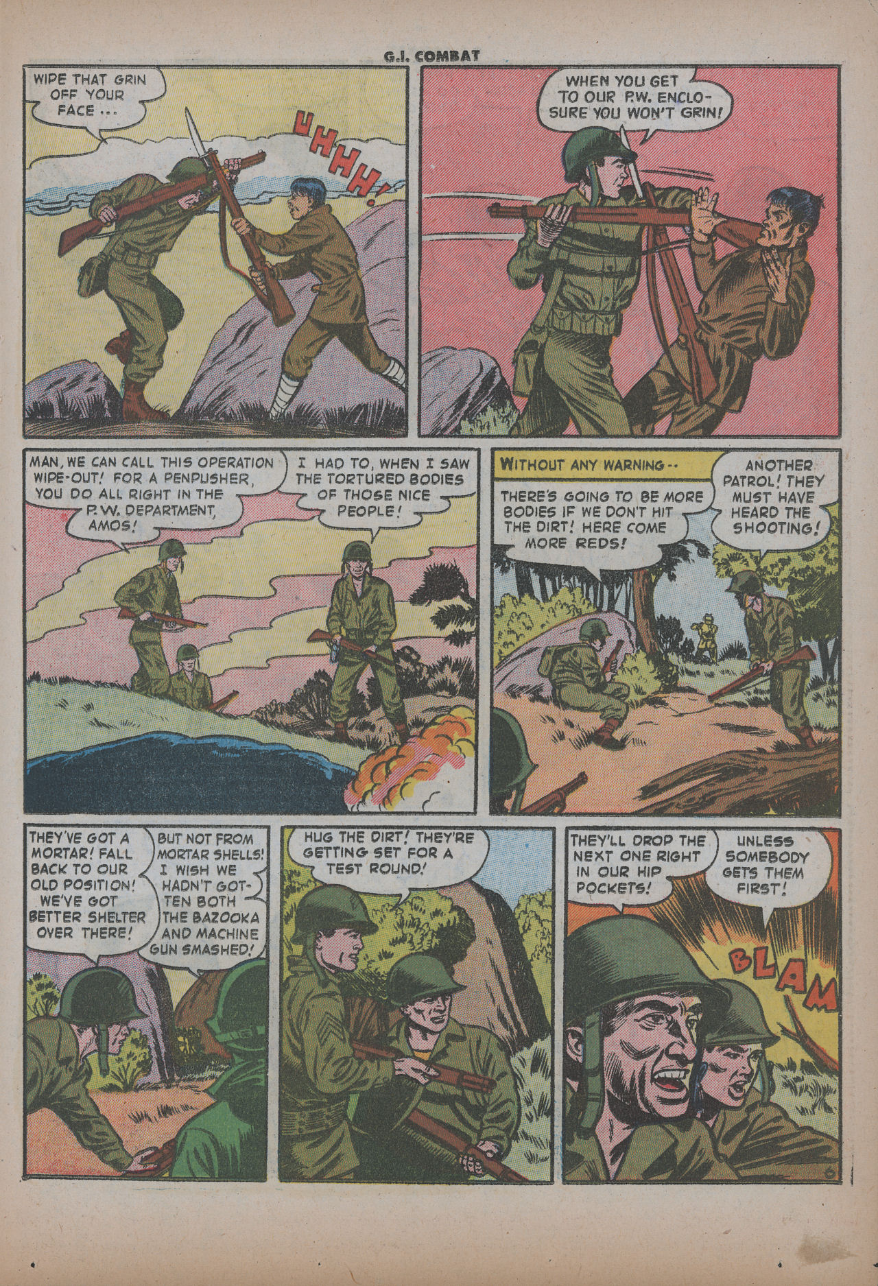 Read online G.I. Combat (1952) comic -  Issue #39 - 23