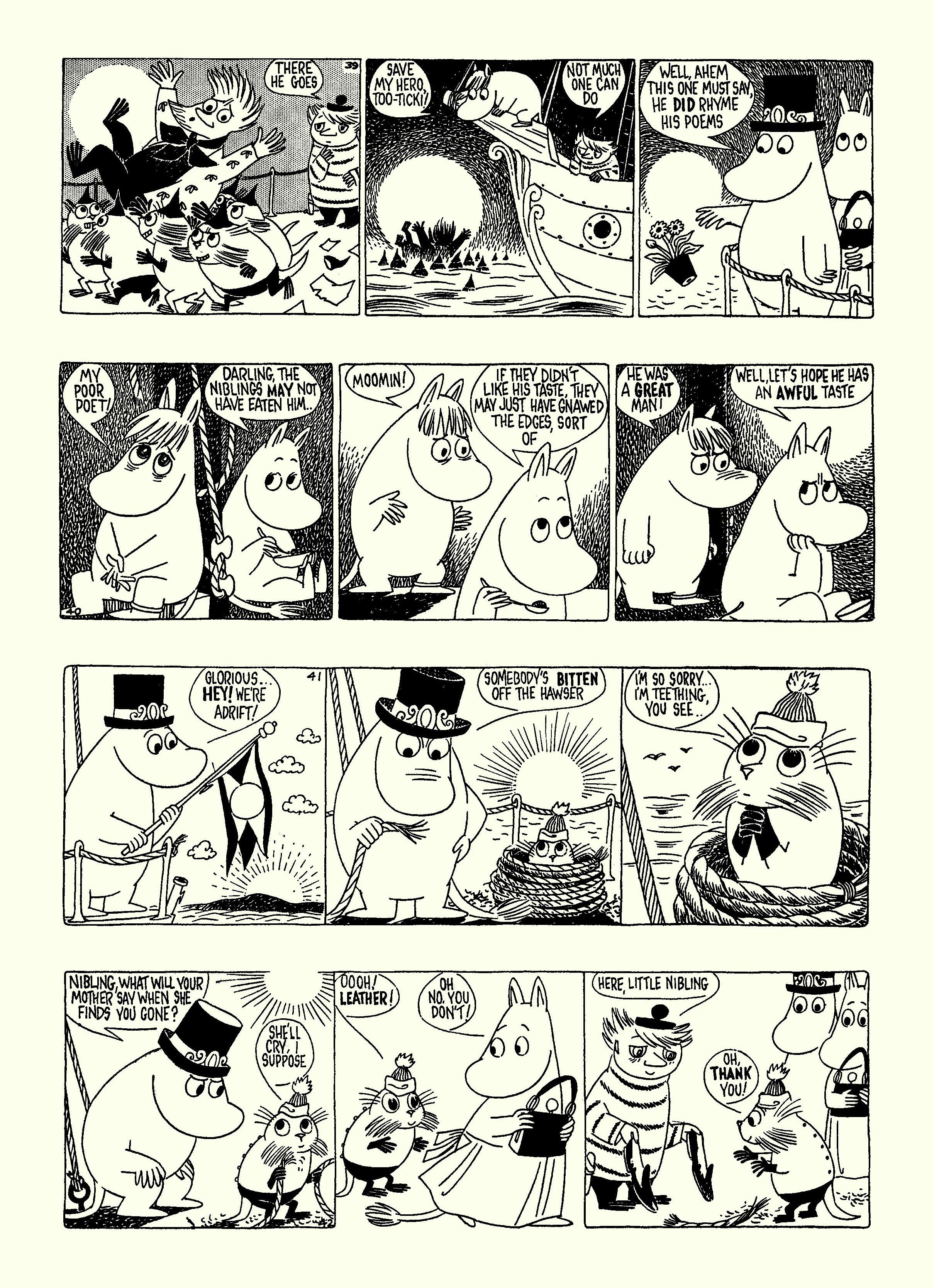 Read online Moomin: The Complete Tove Jansson Comic Strip comic -  Issue # TPB 5 - 41