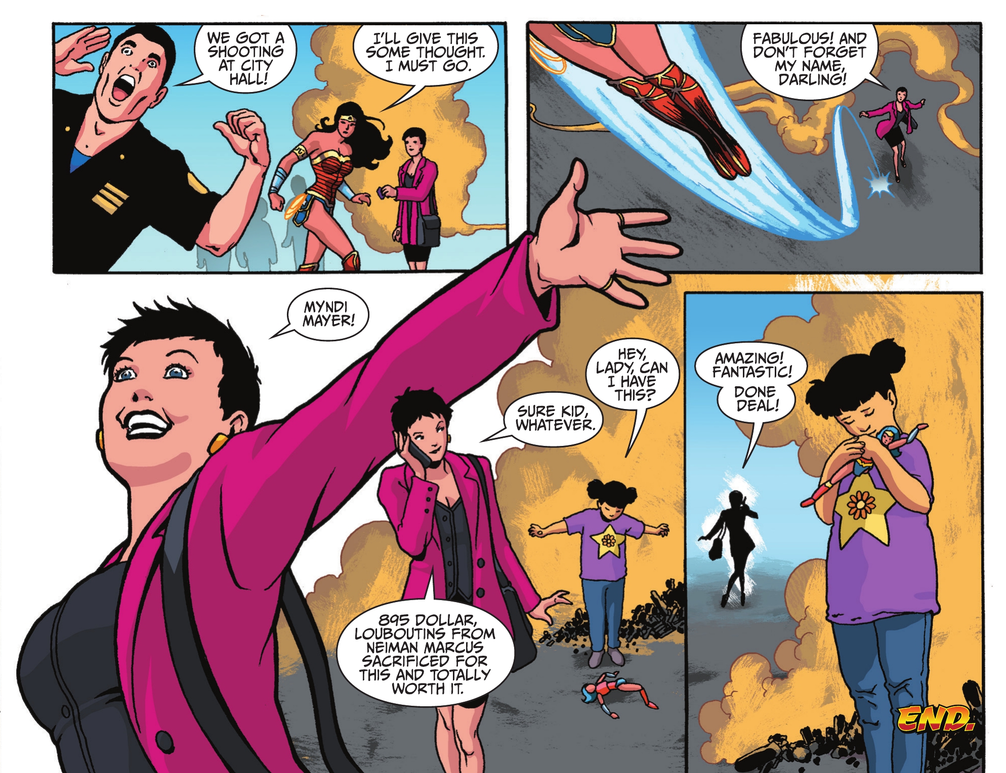 Read online Sensational Wonder Woman comic -  Issue #5 - 23