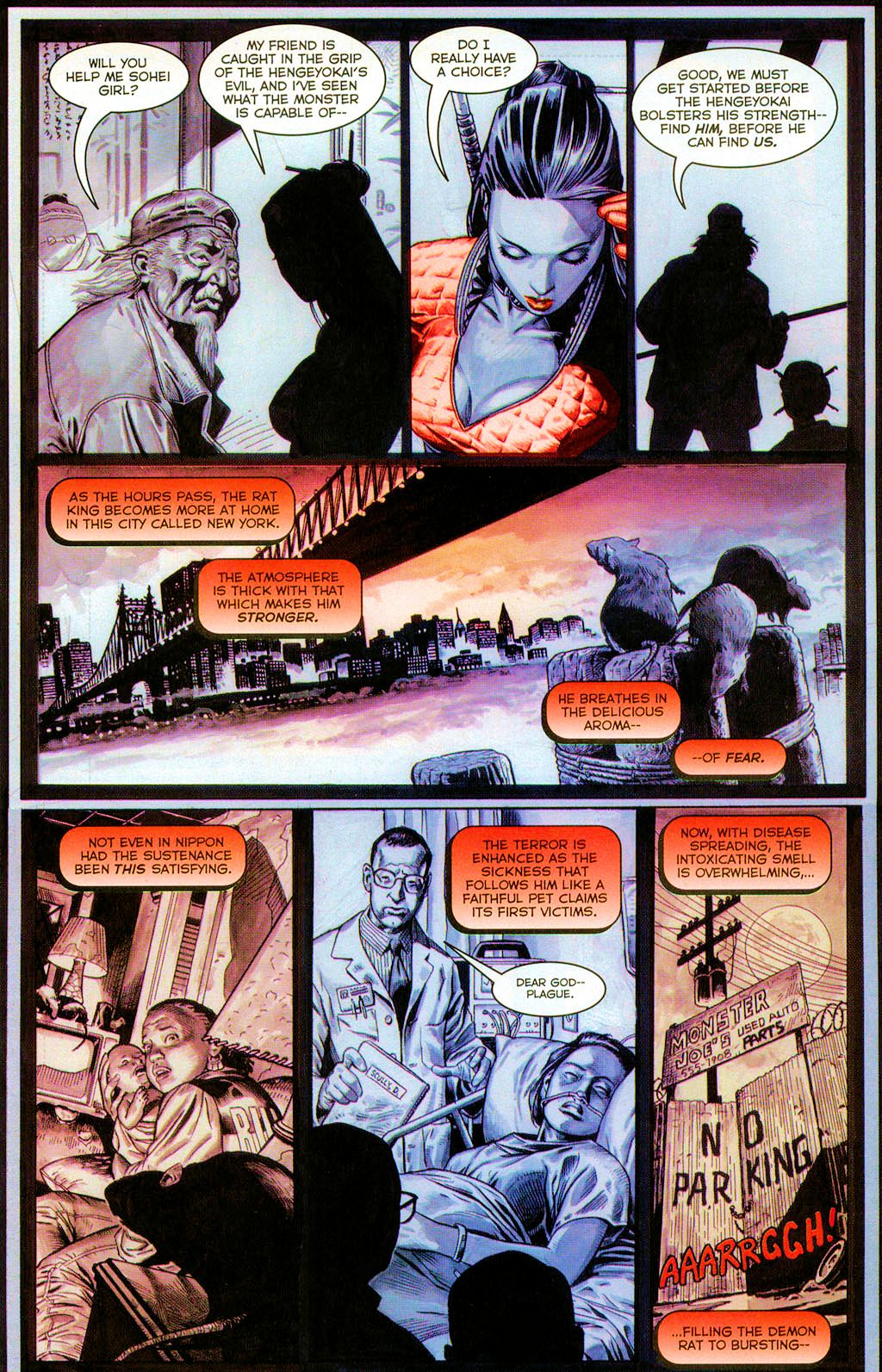 Read online Shi: Black, White & Red comic -  Issue #2 - 10