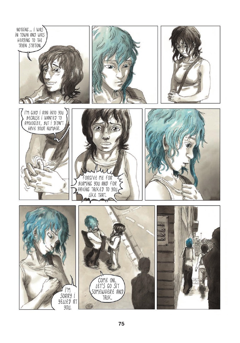 Read online Blue is the Warmest Color comic -  Issue # TPB - 75