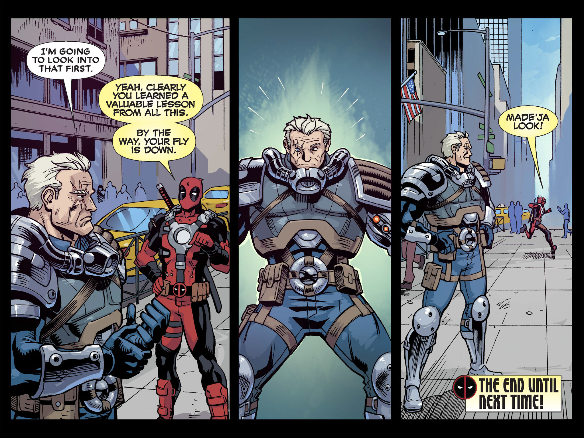 Read online Deadpool & Cable: Split Second Infinite Comic comic -  Issue #6 - 56