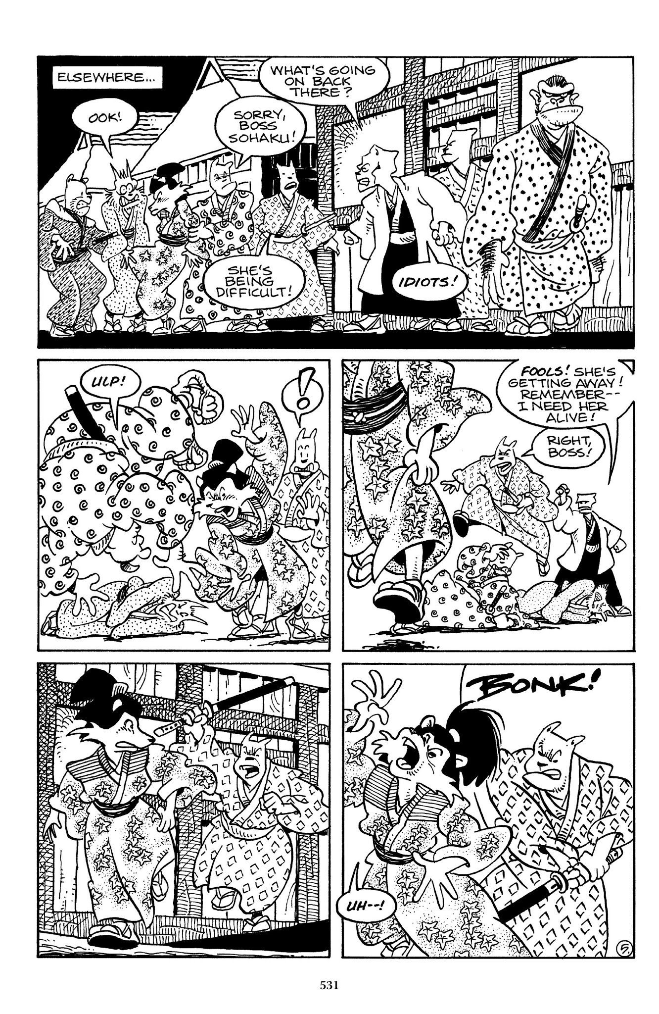 Read online The Usagi Yojimbo Saga comic -  Issue # TPB 3 - 526